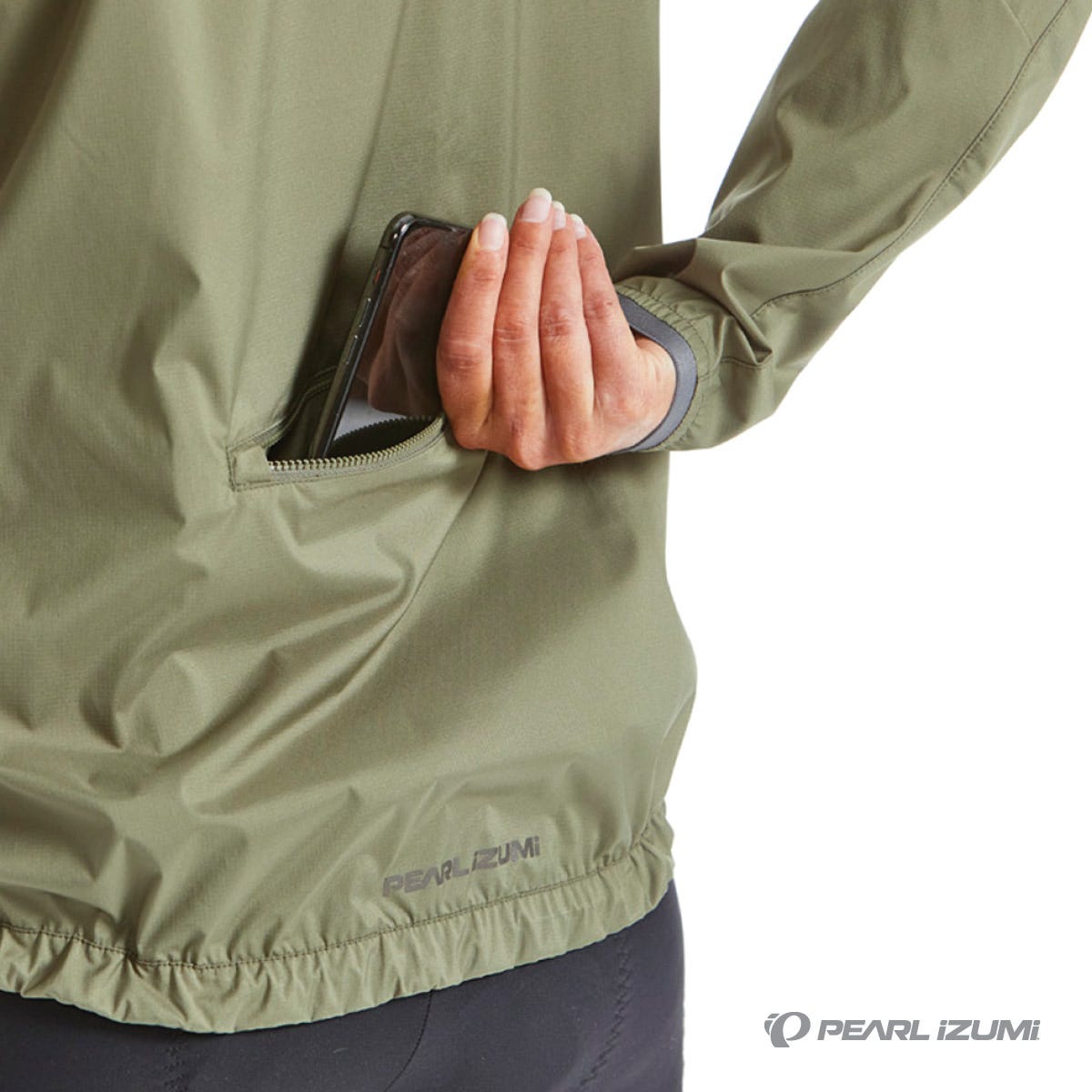 Pearl Izumi Zephrr Barrier Women's Jacket Pale Olive