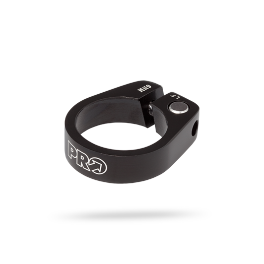 PRO Alloy Seatpost Clamp 34.9mm Black