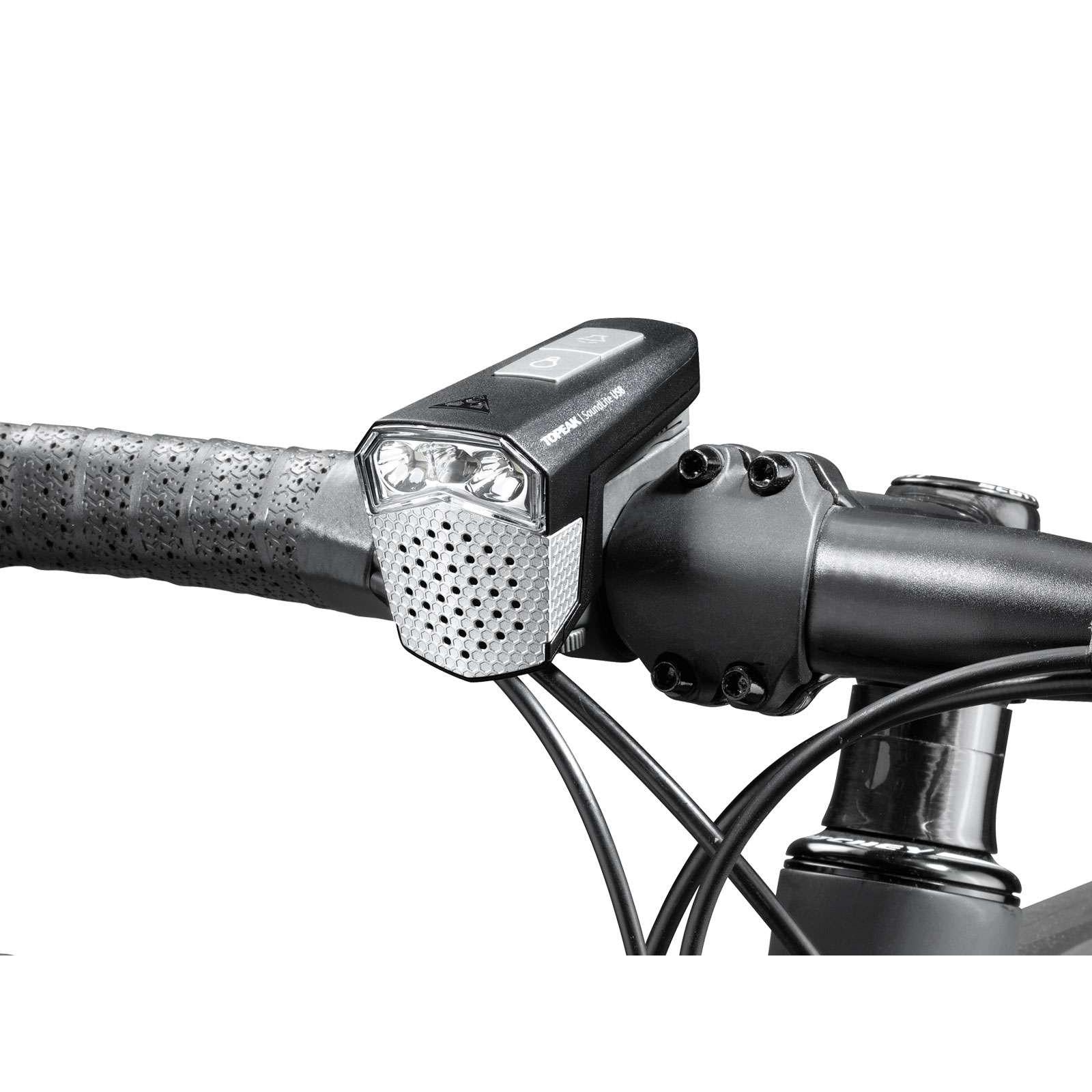 Topeak Soundlite 70 Lumens USB Front Light