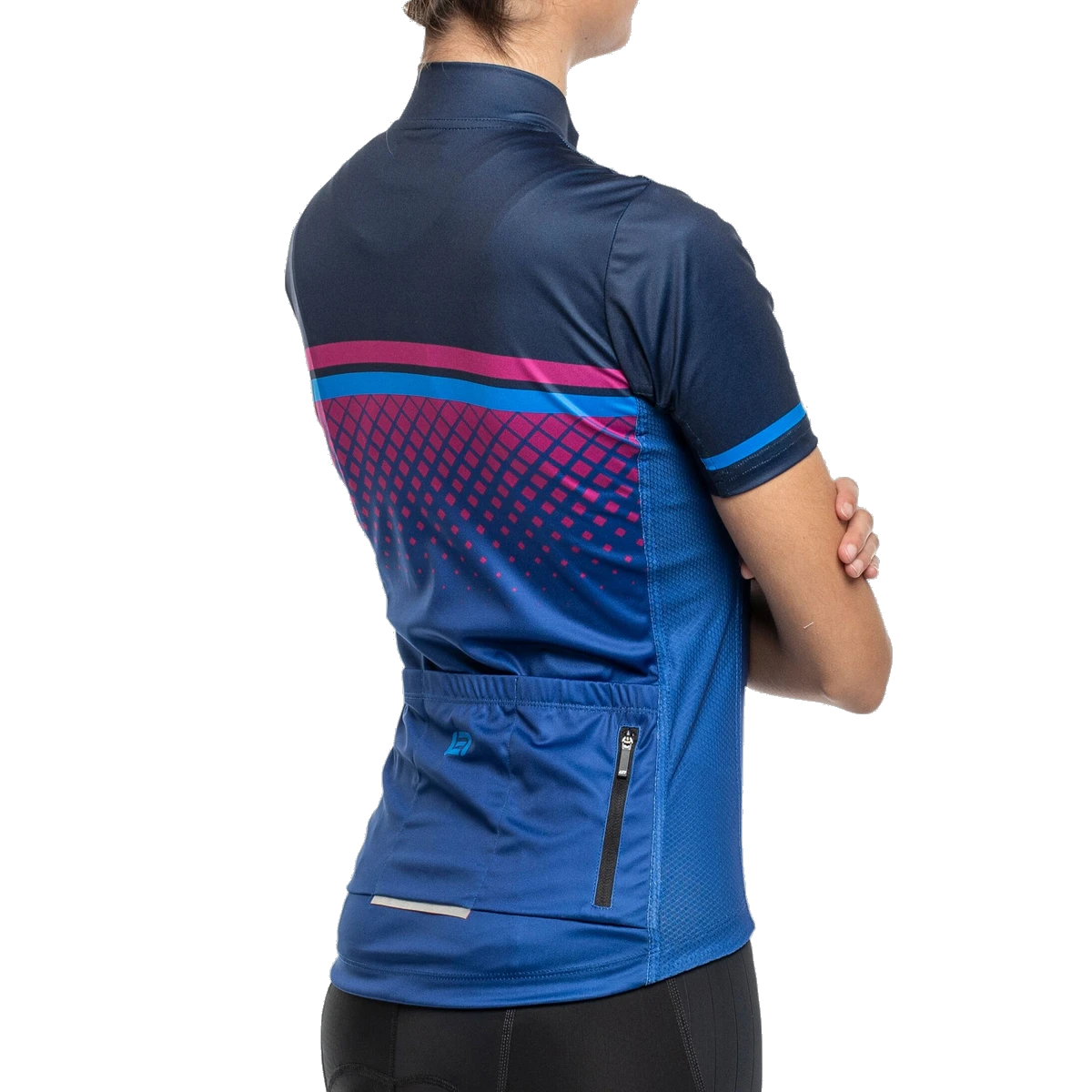 Bellwether Gradient Short Sleeve Women's Jersey Navy