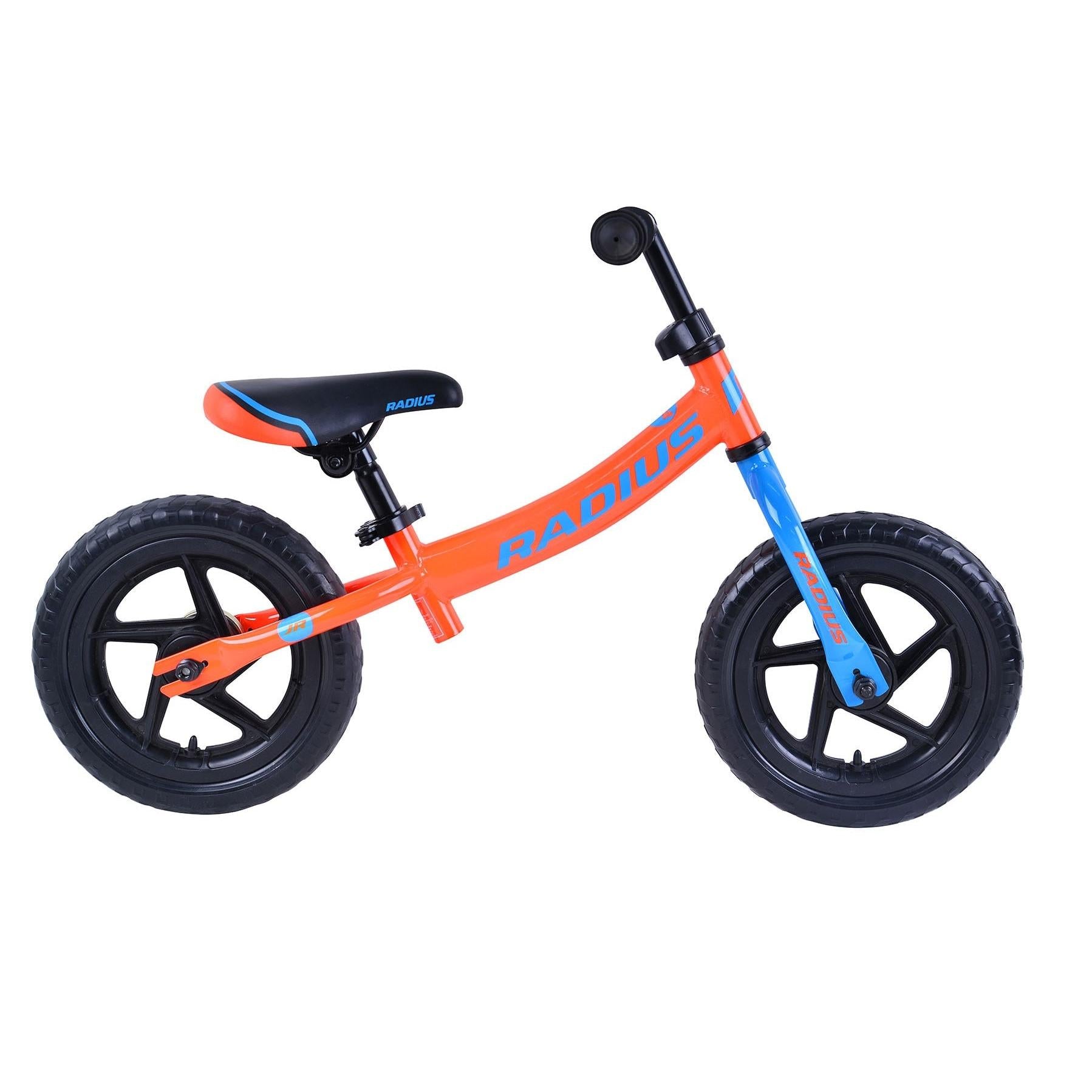 Radius Jr Kids 12" Balance Bike Gloss Orange/Blue (2019)