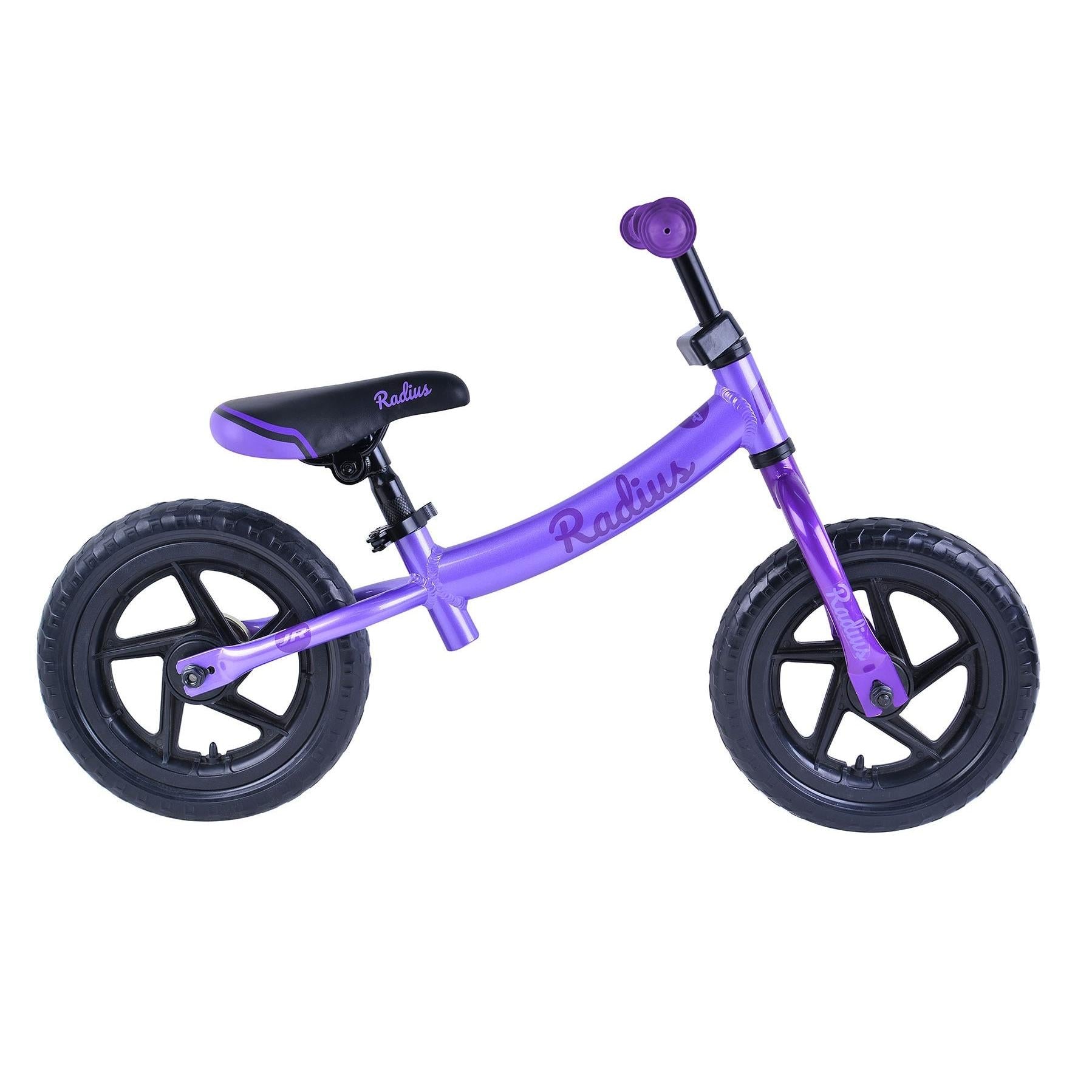Radius Jr Kids 12" Balance Bike Glossy Lavender/Purple (2019)