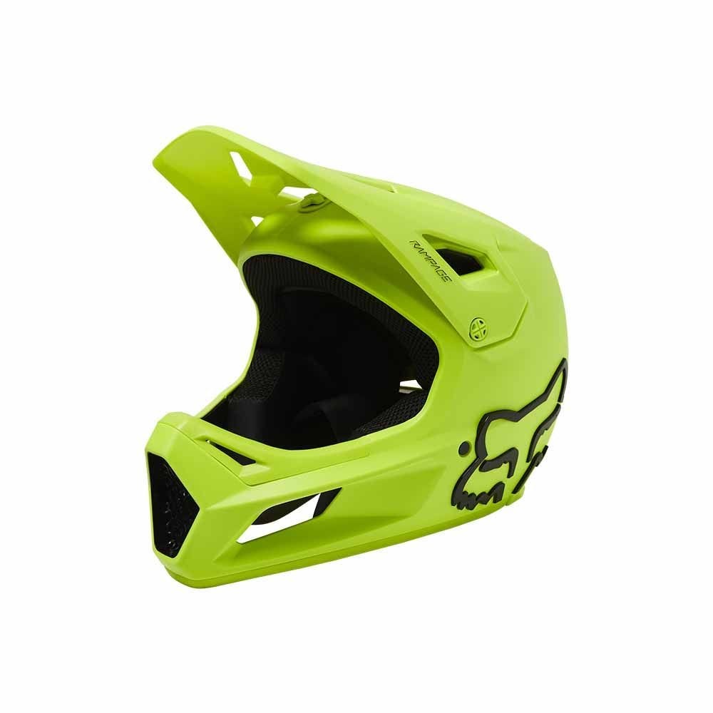 FOX Rampage MIPS Full Face Youth Helmet Fluoro Yellow
