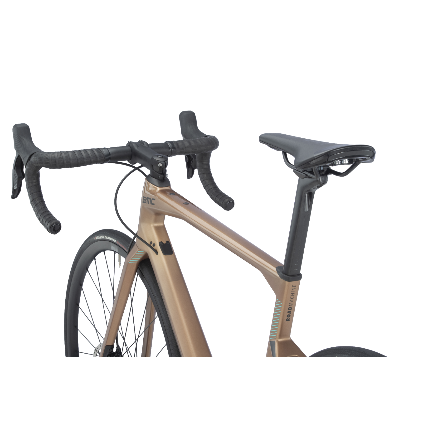 BMC Roadmachine FOUR Road Bike Brown/Black/Turquoise