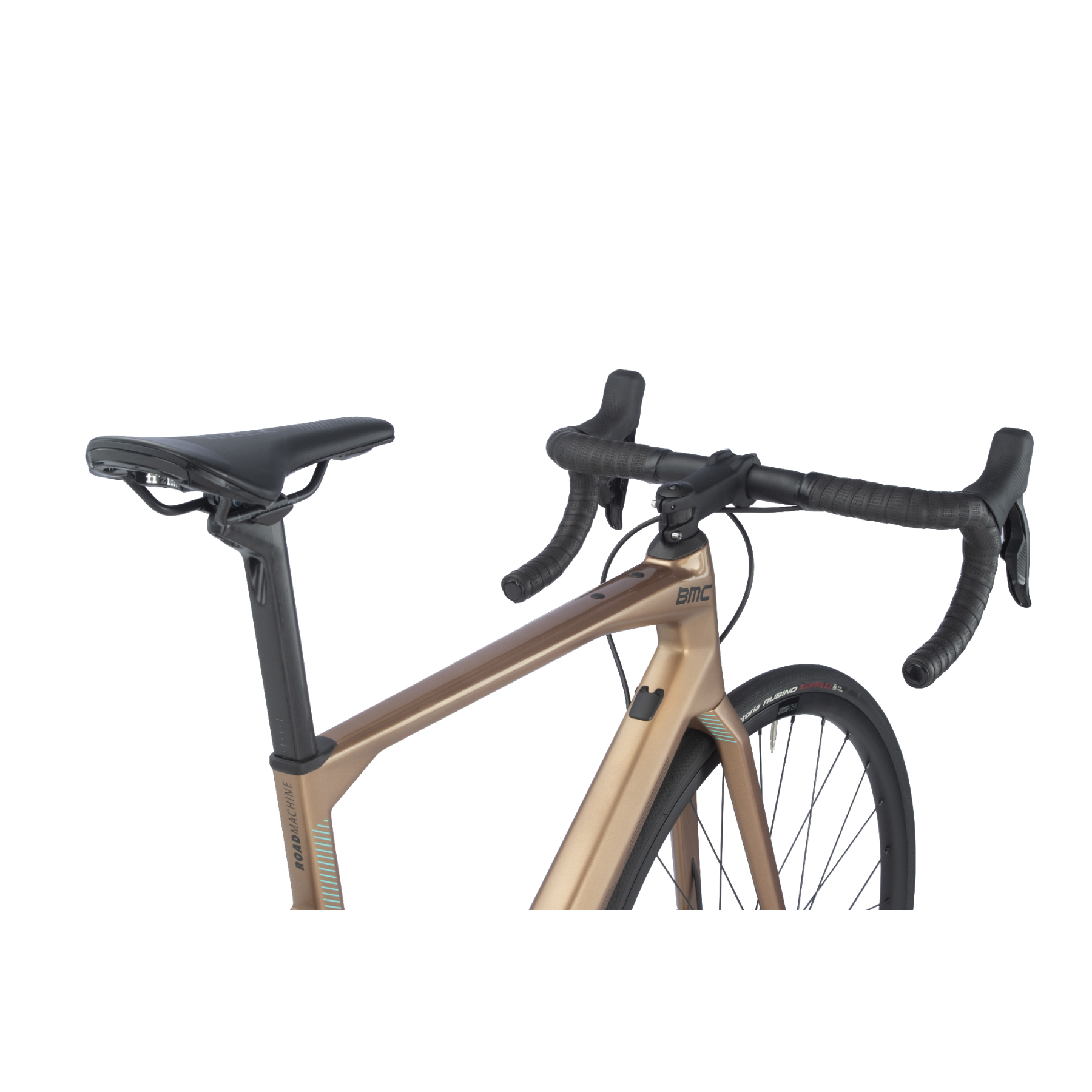 BMC Roadmachine FOUR Road Bike Brown/Black/Turquoise