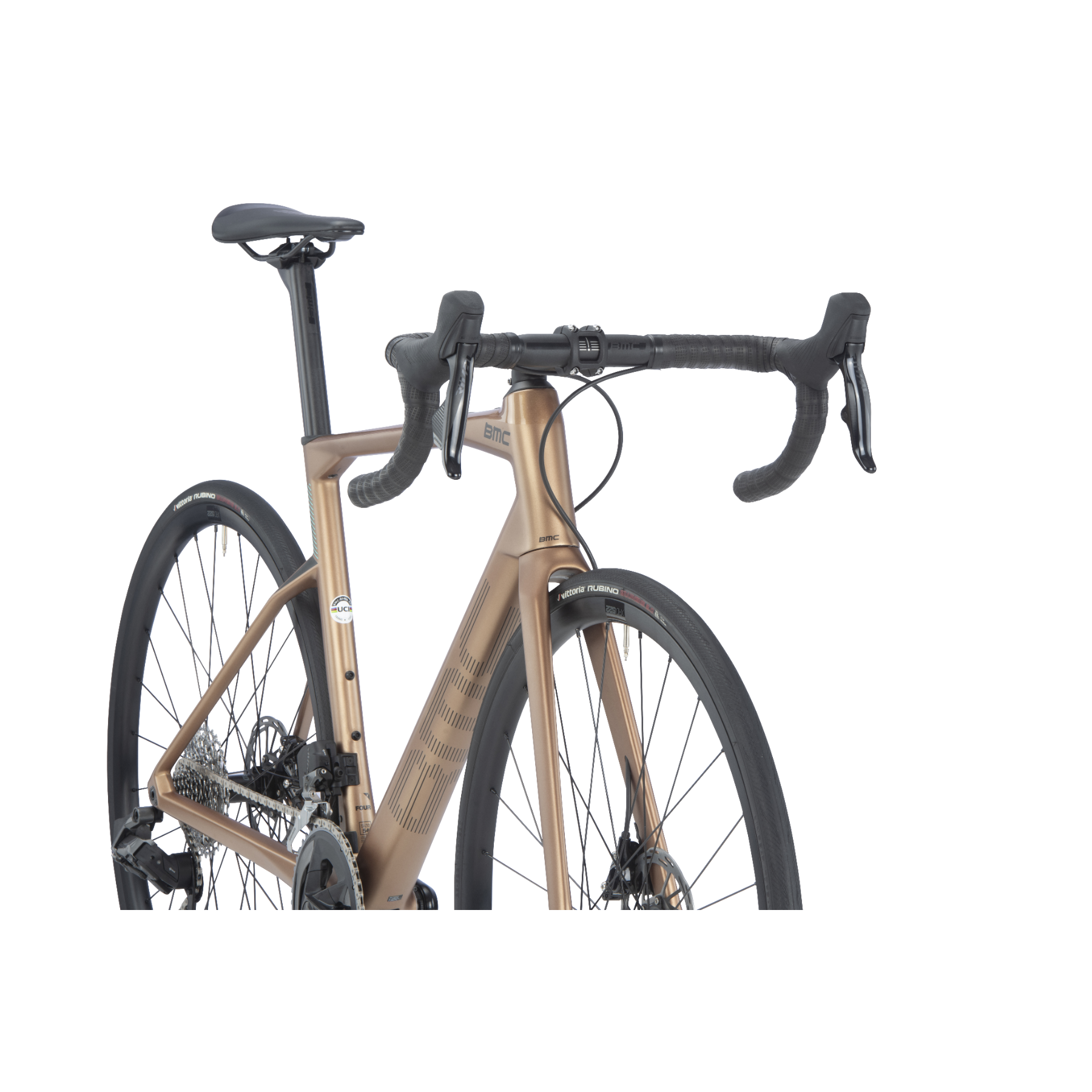 BMC Roadmachine FOUR Road Bike Brown/Black/Turquoise