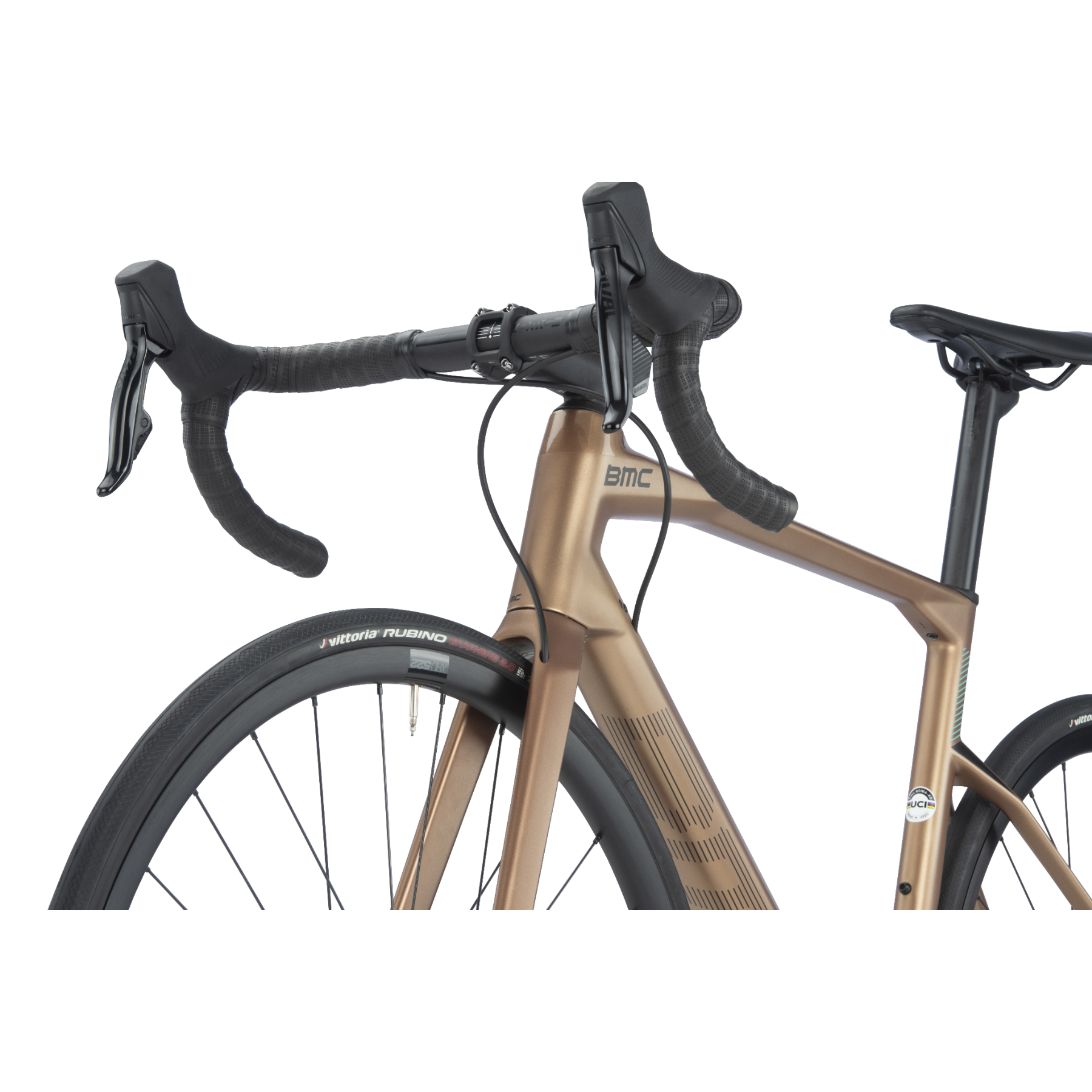 BMC Roadmachine FOUR Road Bike Brown/Black/Turquoise