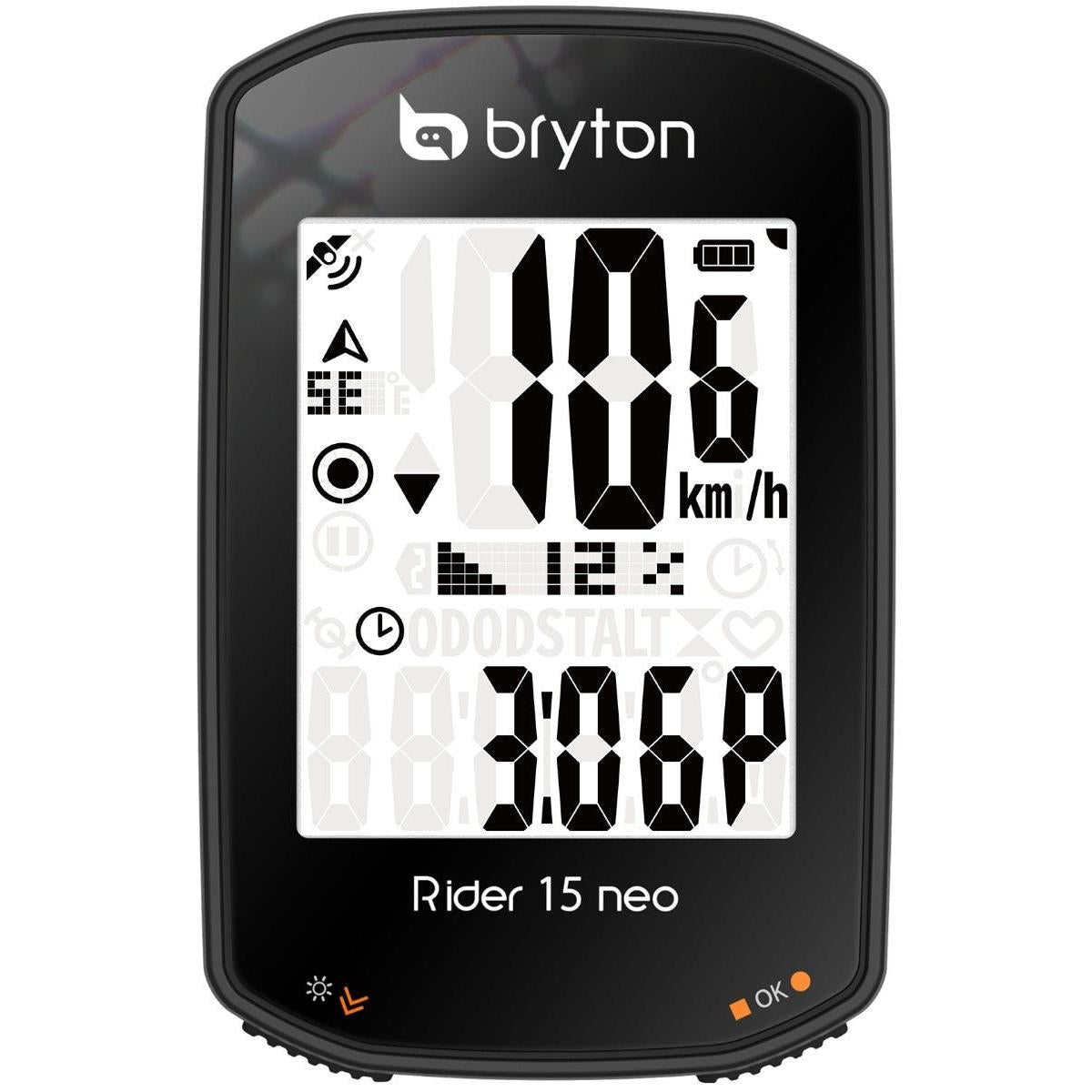 Bryton Rider 15C Neo Bike Computer Bundle