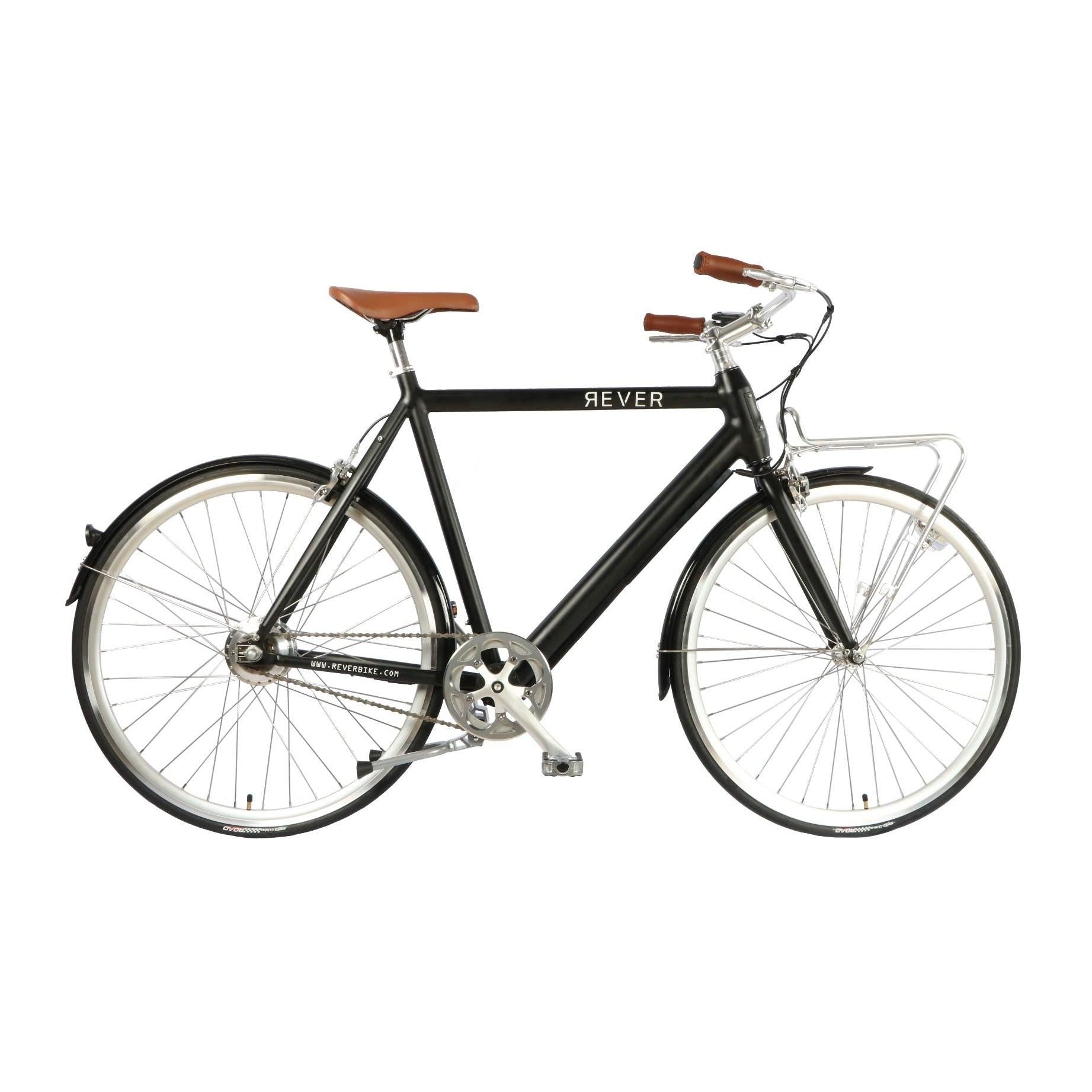 Rever Vintage Electric Bike Black