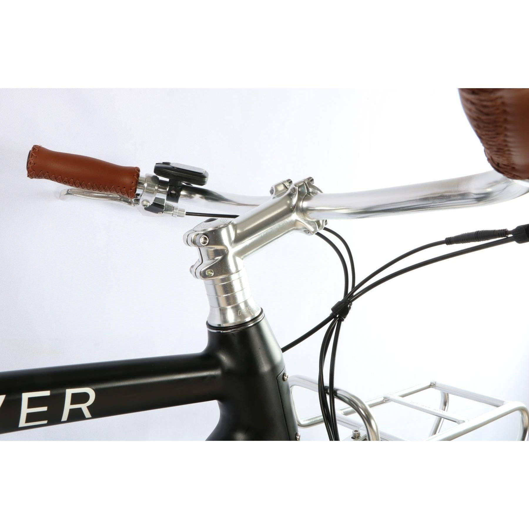 Rever Vintage Electric Bike Black