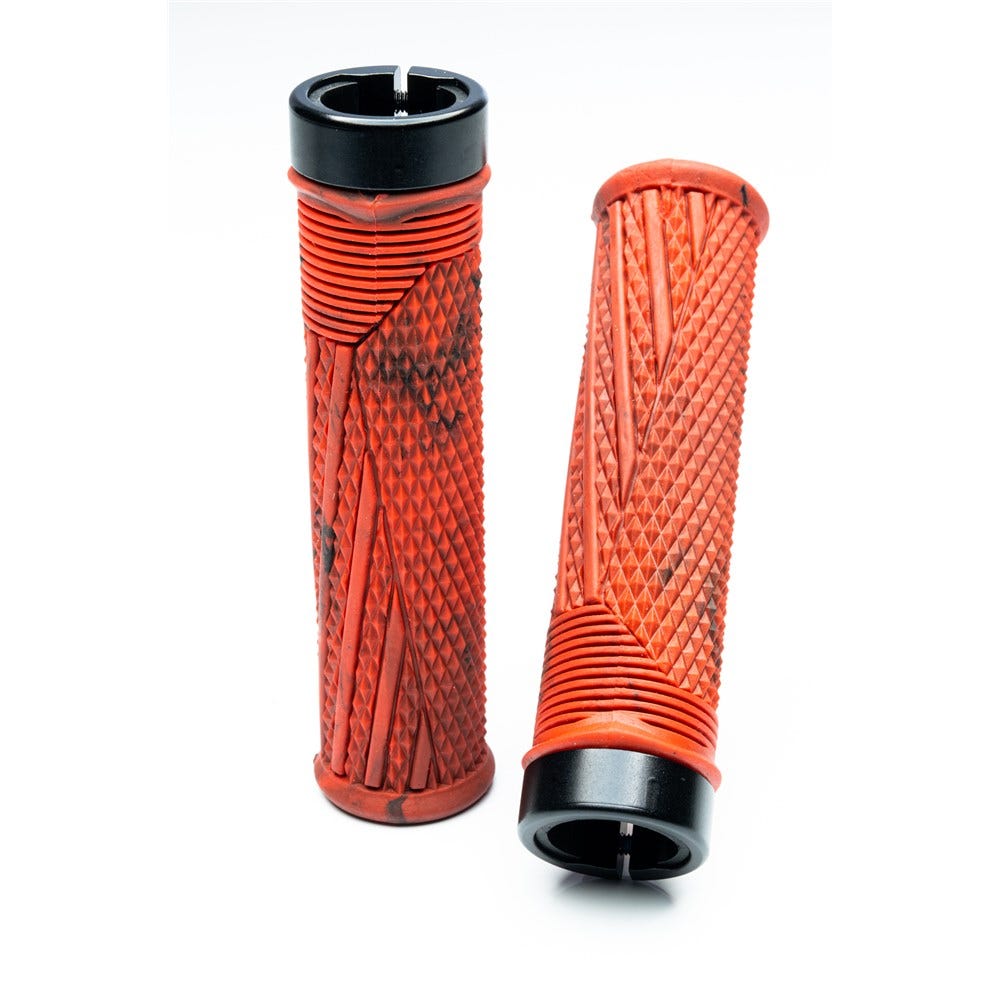 Ryfe Rampage Lock On Grips Red