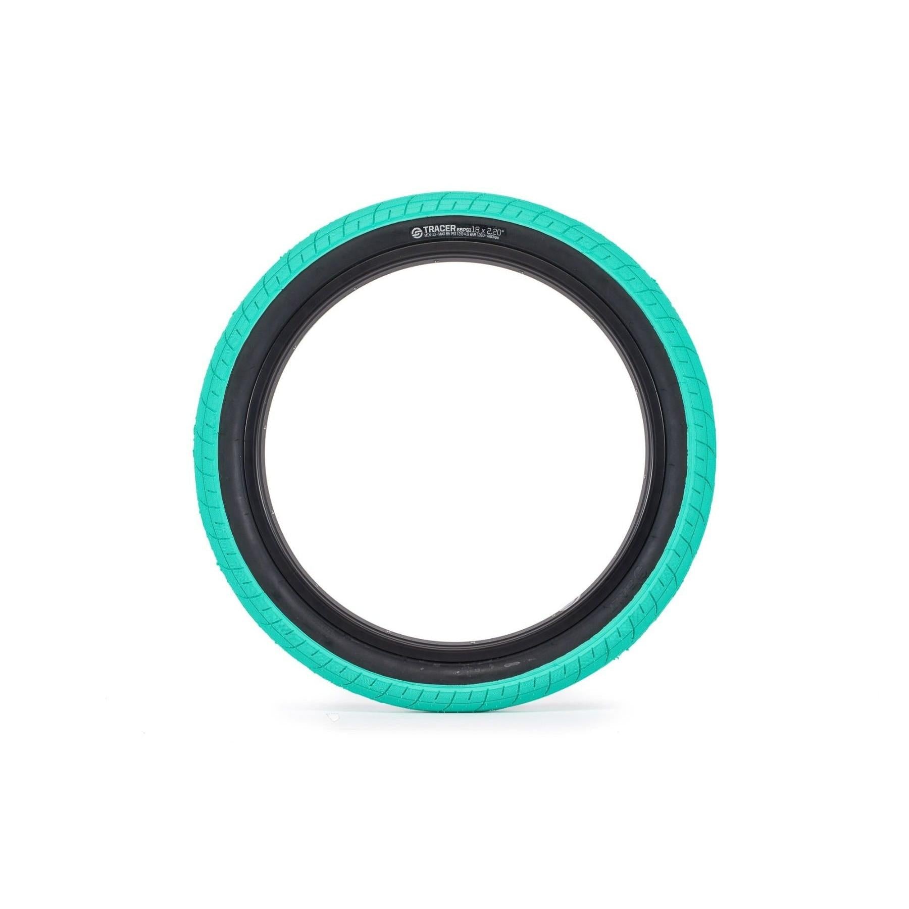 Salt Plus Tracer BMX Tyre 18 X 2.20'' Teal/Black Wall
