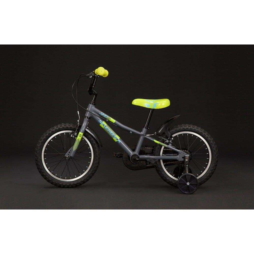 Silverback Skid 16'' Dark Grey/Ice Blue/Lime