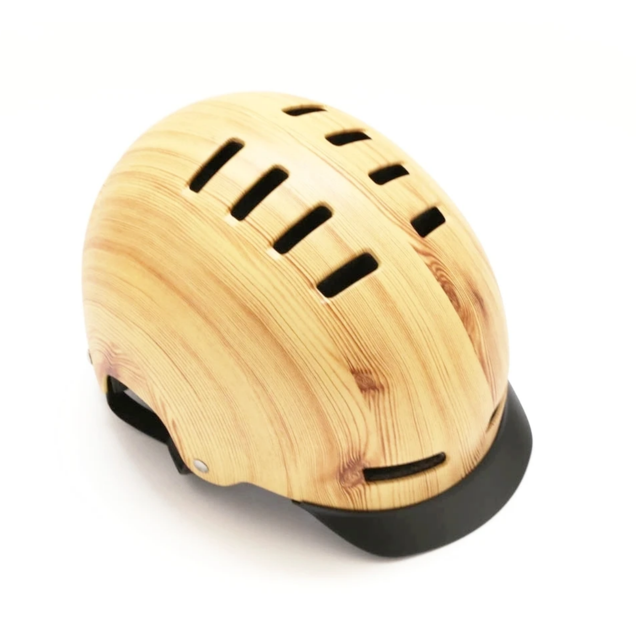 Lazer Street Deluxe Helmet Brown Wood