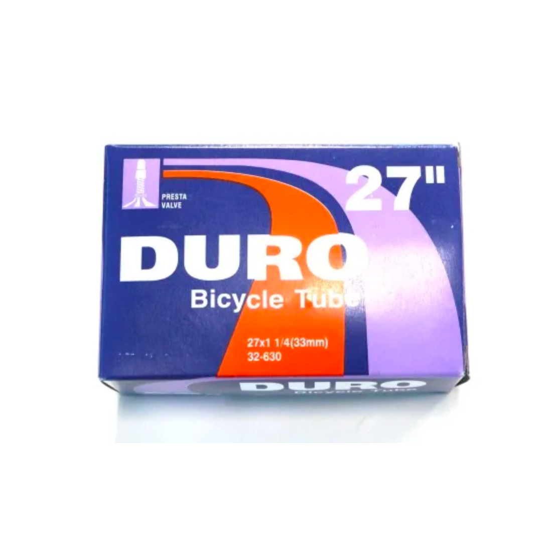 Duro Presta Valve Tube 27 x 1-1/4 Presta Valve 33mm
