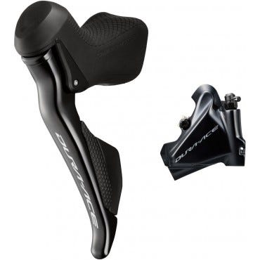 Shimano Dura-Ace Di2 R9170 STI Hydro 2s Left with Caliper