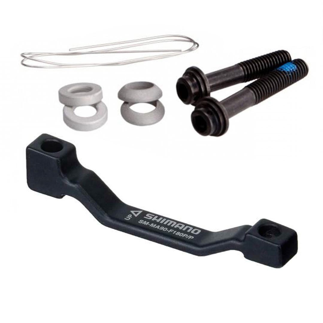 Shimano MA90 Post Mount Front Disc Brake Adaptor 180mm