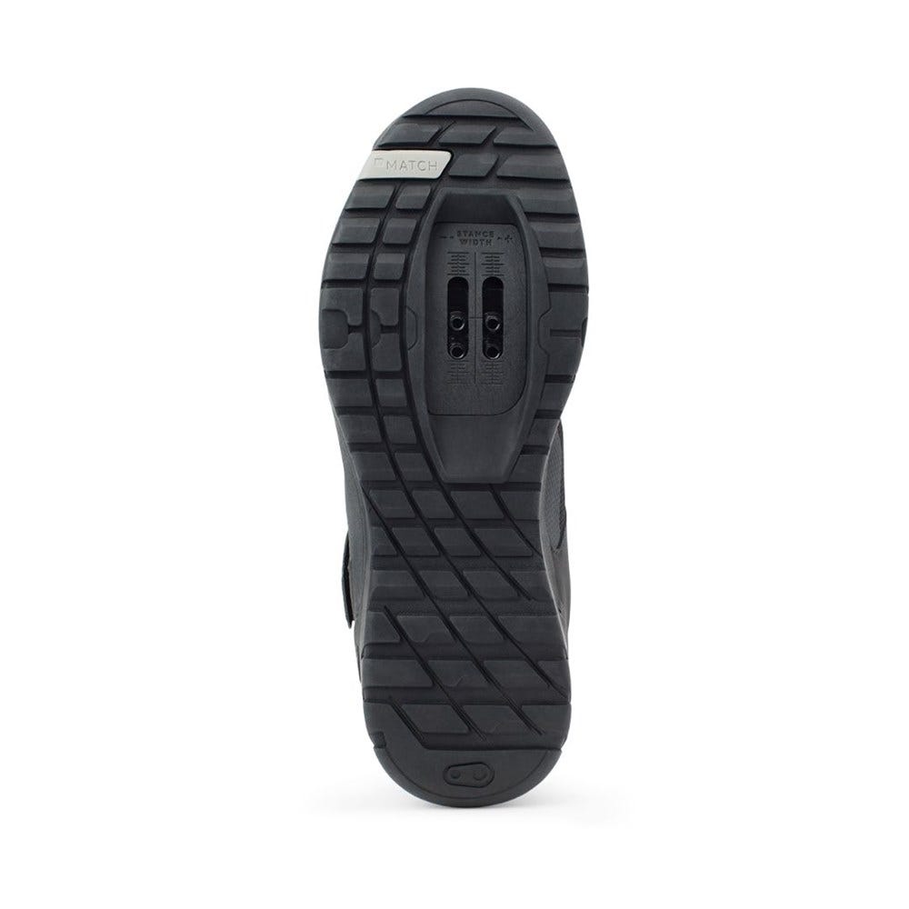 Crankbrothers Mallet E Speedlace Clip-In MTB Shoes Black/Silver