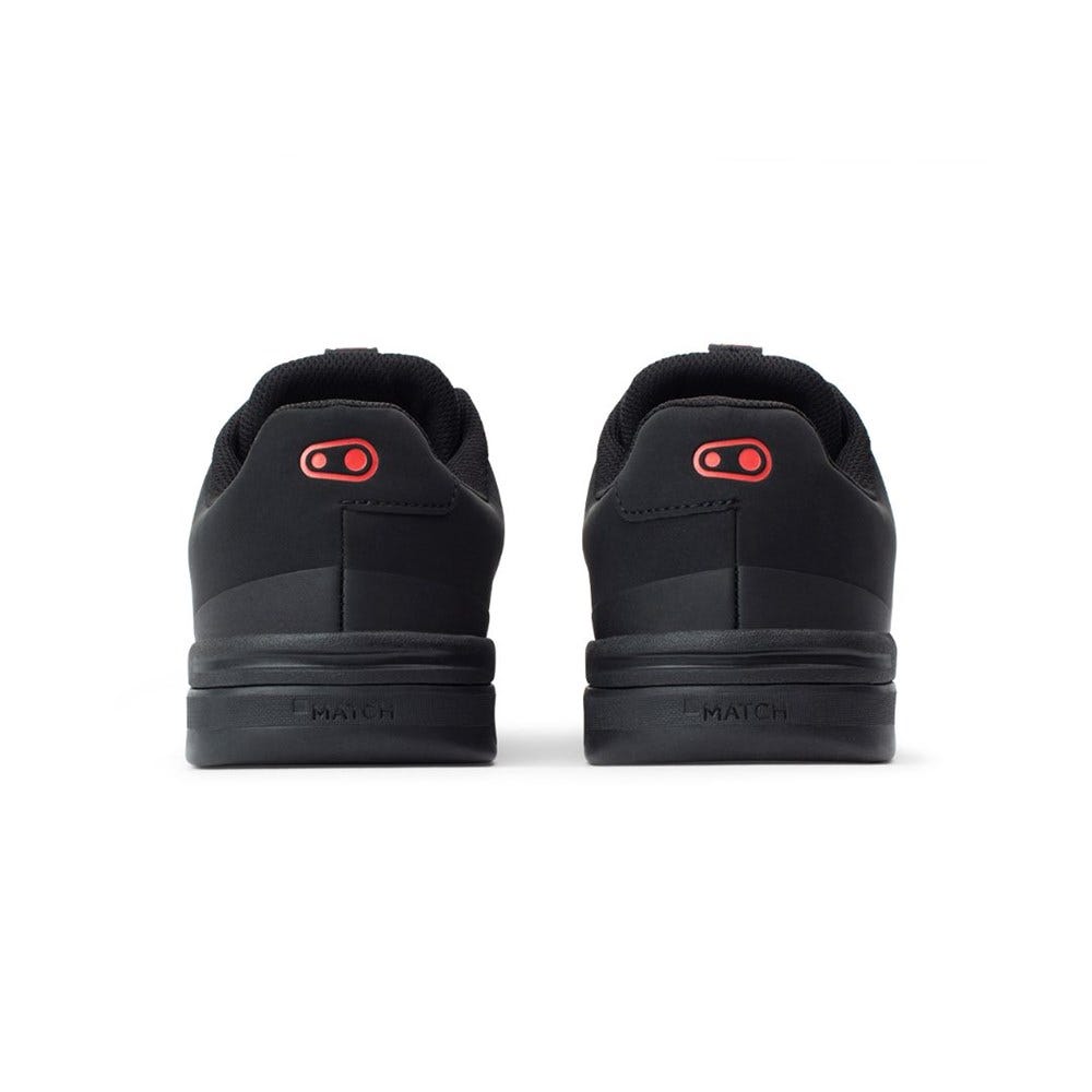 Crankbrothers Stamp Lace Flat MTB Shoes Black/Red