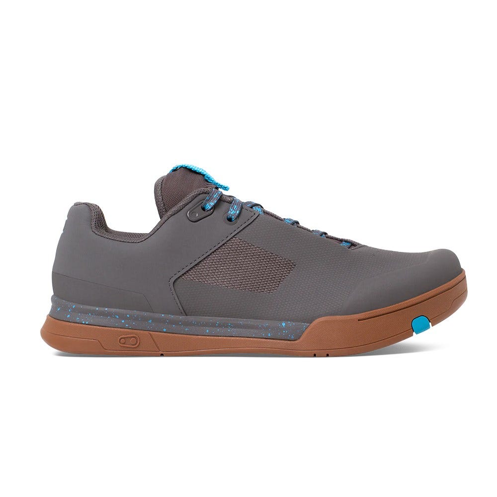 Crankbrothers Stamp Lace Flat MTB Shoes Grey/Blue Splatter