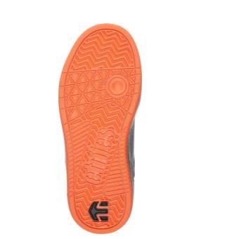 Etnies Marana Kids Flat Pedal Shoes Grey/Black/Orange