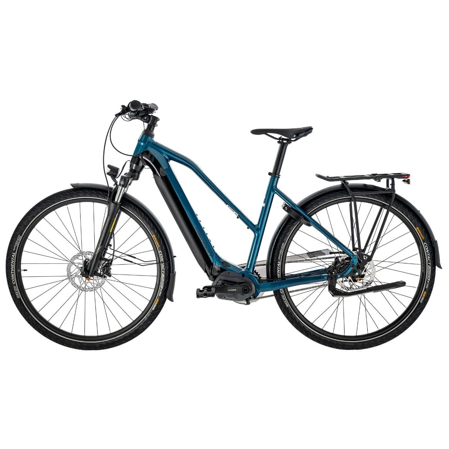 Merida eSpresso 700 EQ 630Wh Electric Hybrid Bike Teal Blue/Black