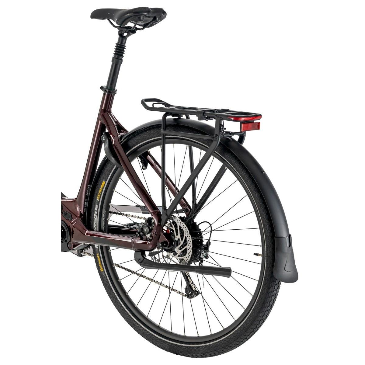 Merida eSpresso City 400 EQ 504Wh Electric Hybrid Bike Burgundy Red/Black