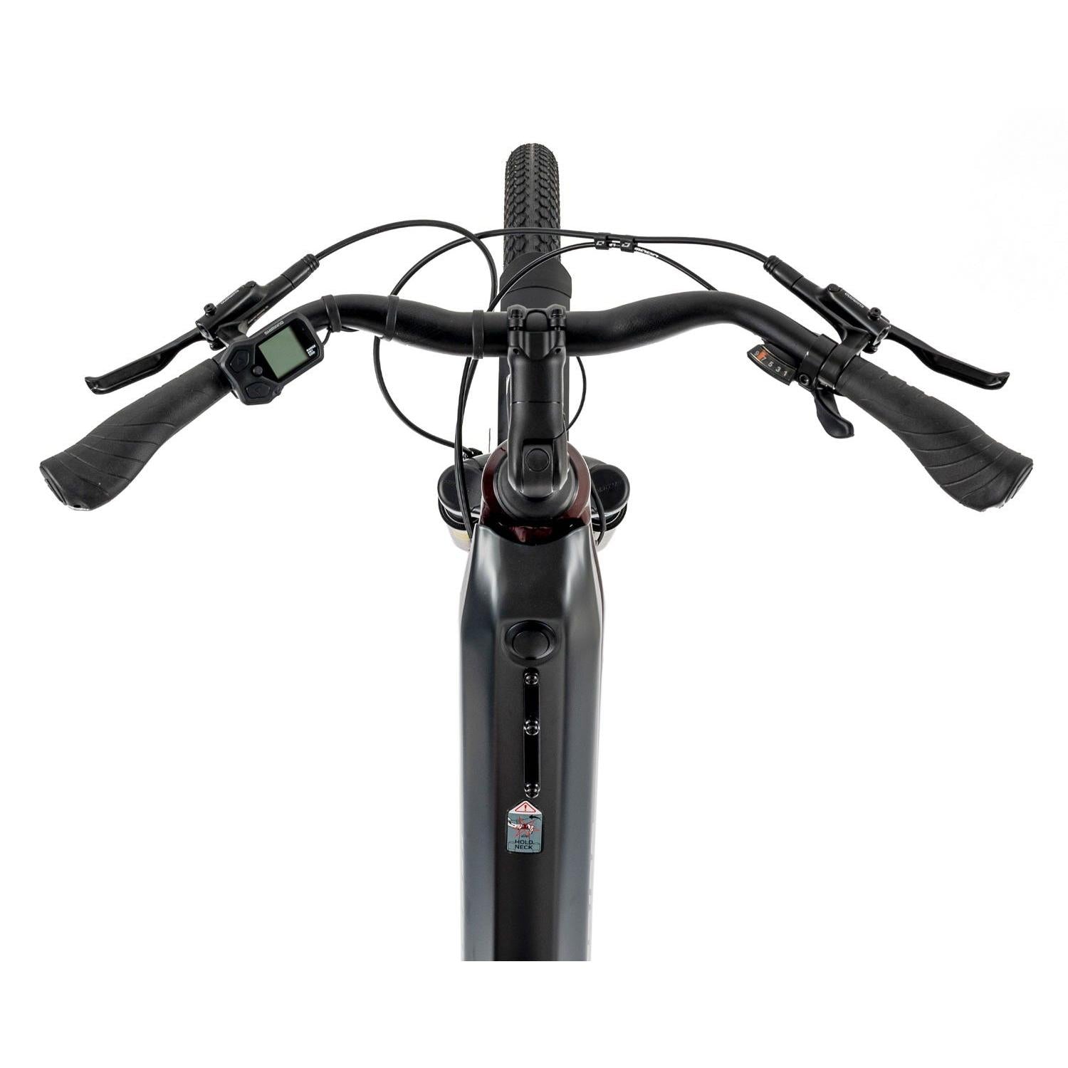 Merida eSpresso City 400 EQ 504Wh Electric Hybrid Bike Burgundy Red/Black