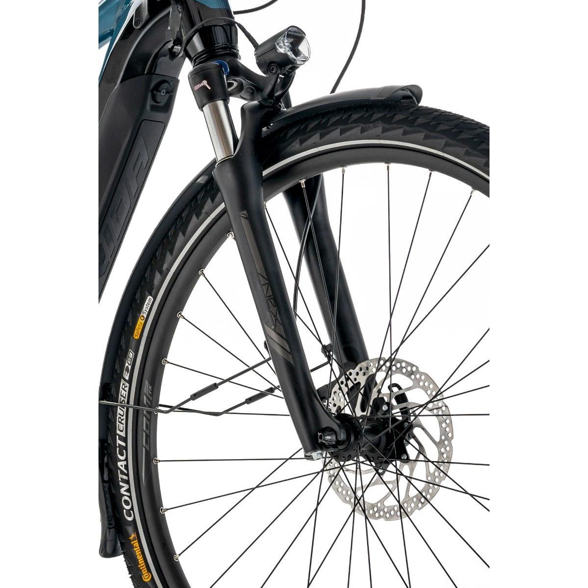 Merida eSpresso 700 EQ 630Wh Electric Hybrid Bike Teal Blue/Black