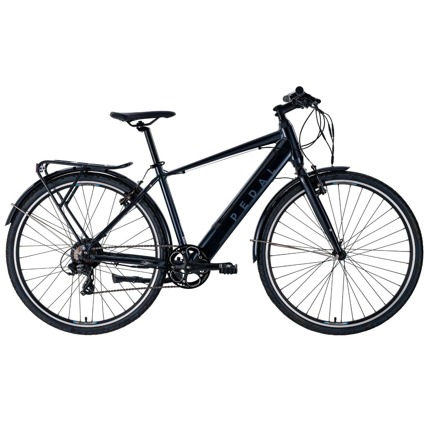 Pedal Lightning 27.5 Electric Hybrid Bike Black