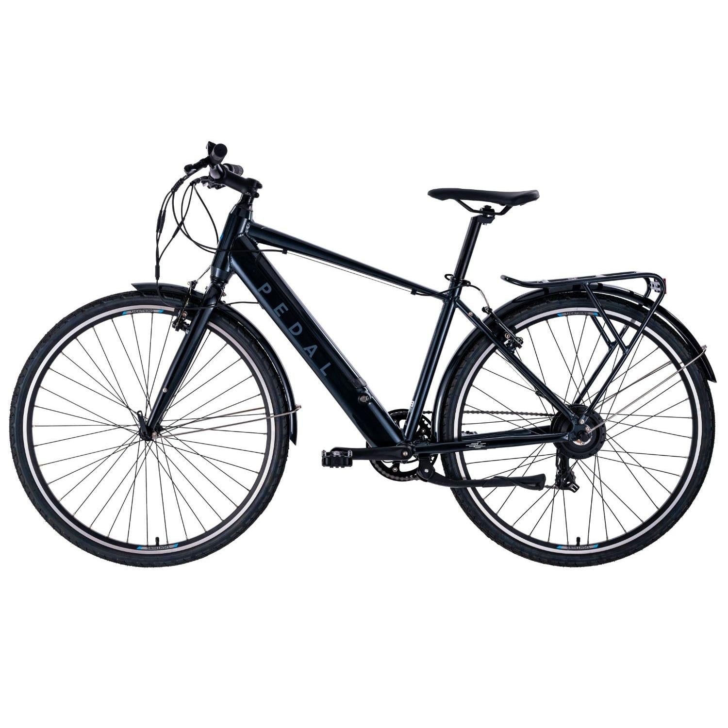 Pedal Lightning 27.5 Electric Hybrid Bike Black