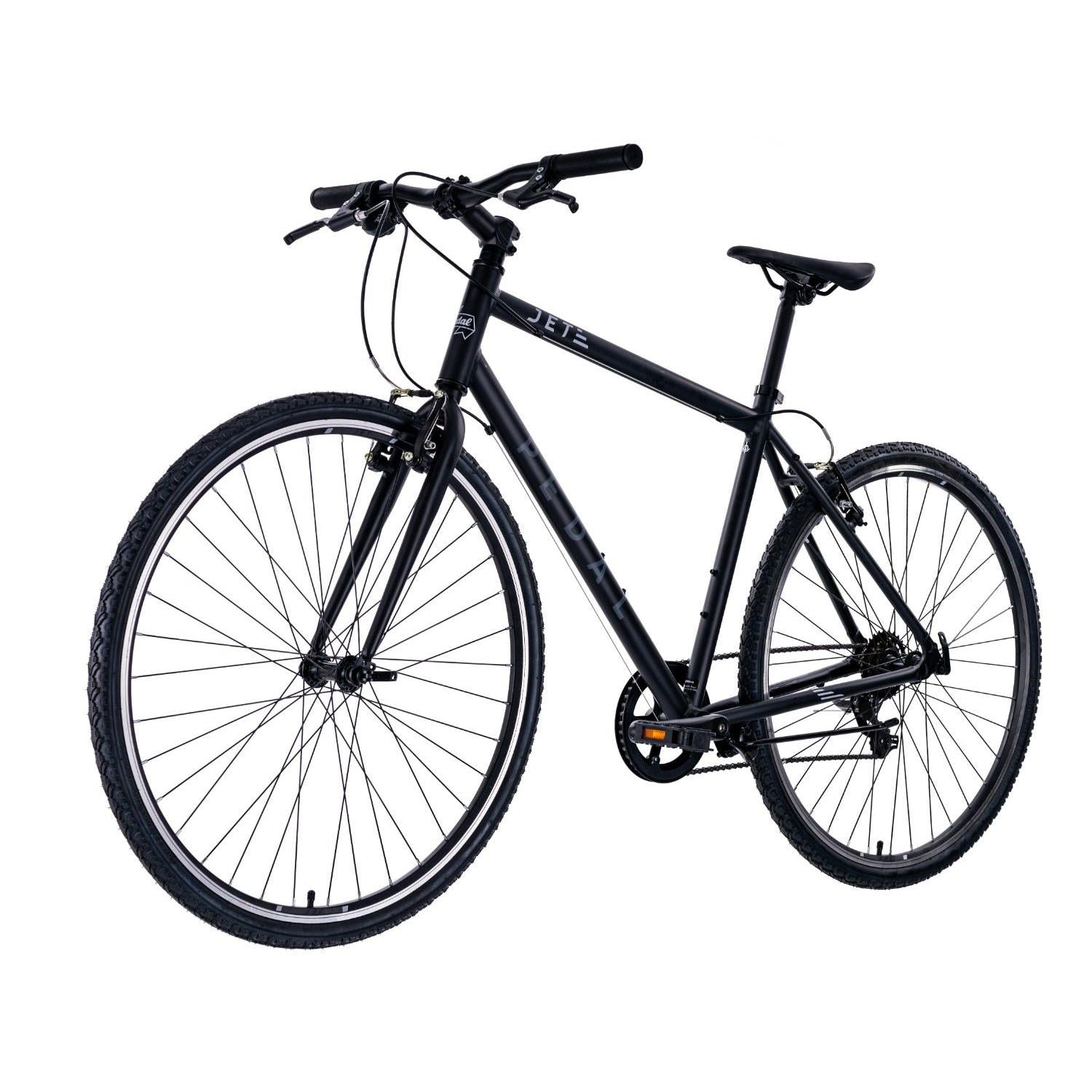 Pedal Jet 2 Flat Bar Road Bike Black