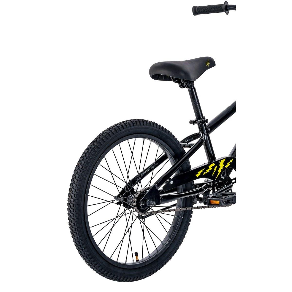 Pedal Strike Steel Kids Bike Black/Yellow