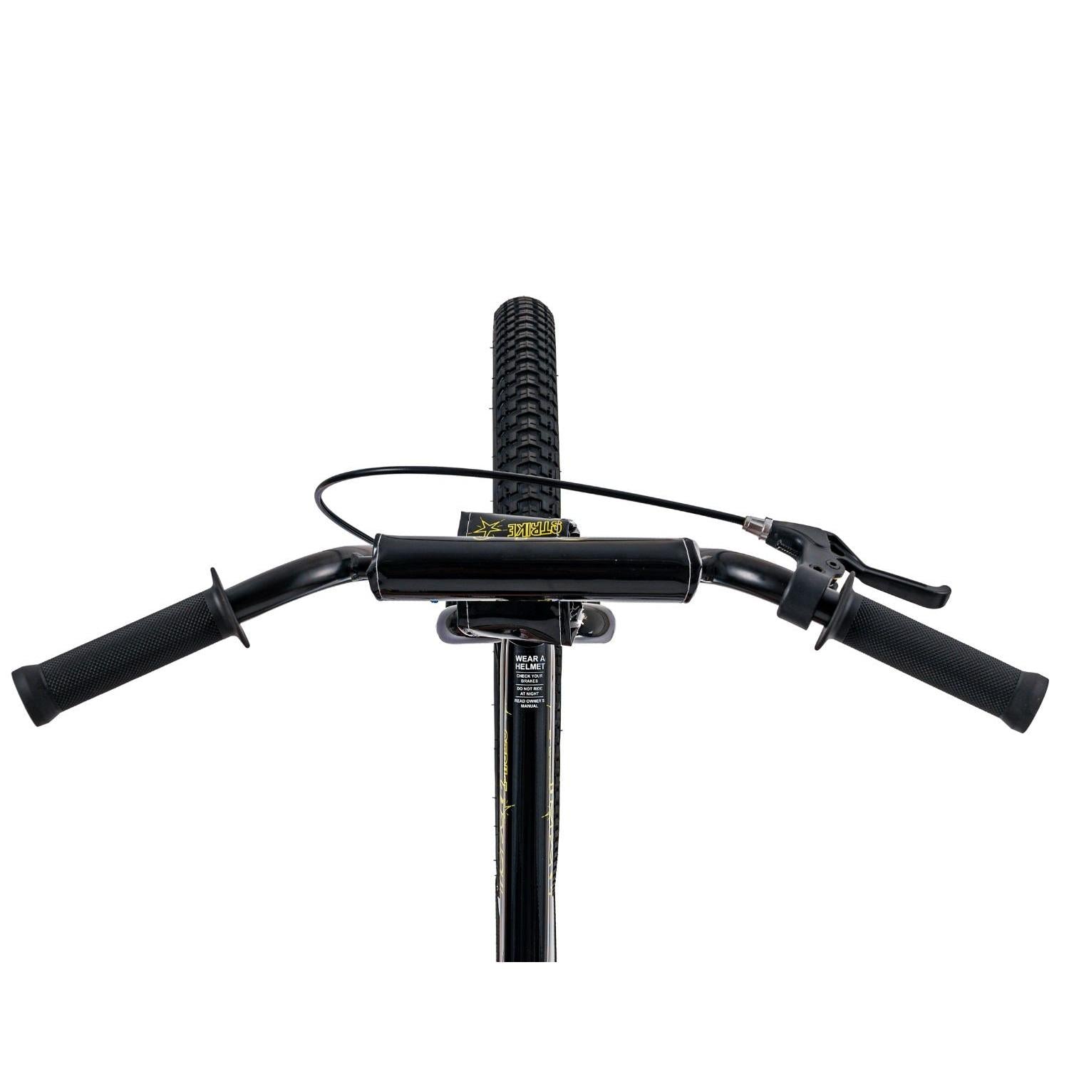Pedal Strike Steel Kids Bike Black/Yellow