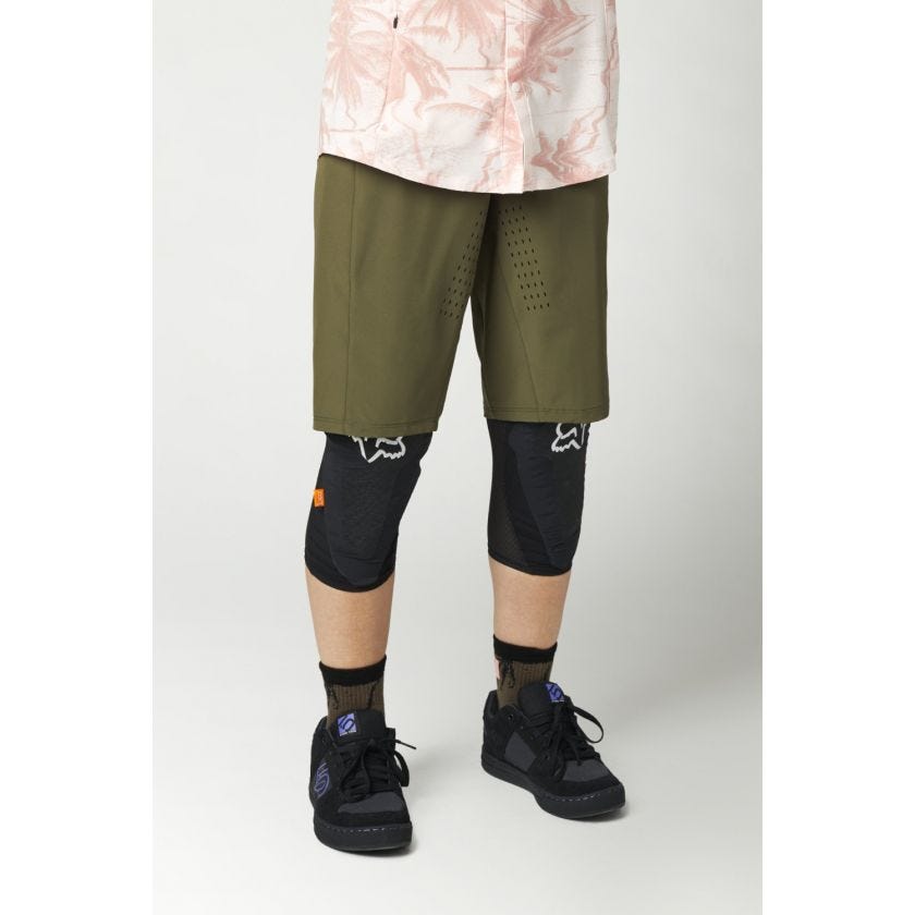 FOX Flexair Lite No Liner Women's Shorts Olive Green 2021