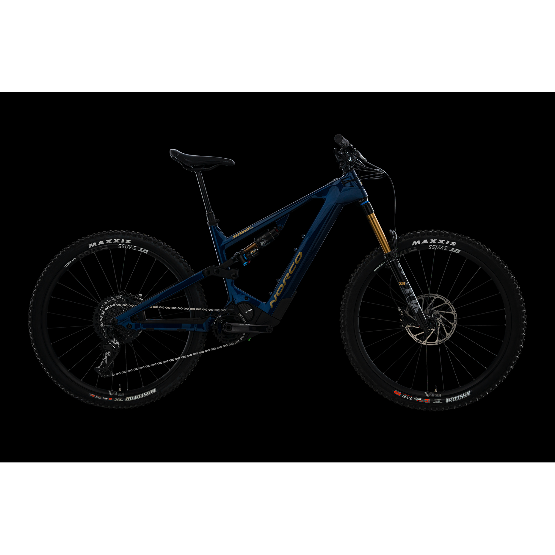 Norco Sight VLT C1 Electric Dual Suspension Mountain Bike - Battery Sold Separately