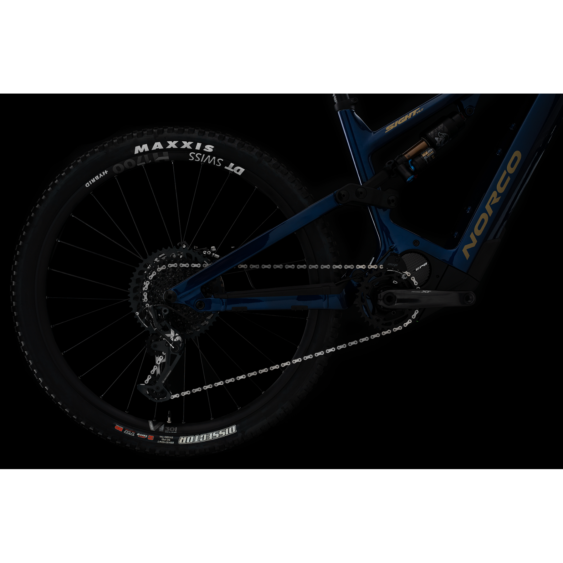 Norco Sight VLT C1 Electric Dual Suspension Mountain Bike - Battery Sold Separately