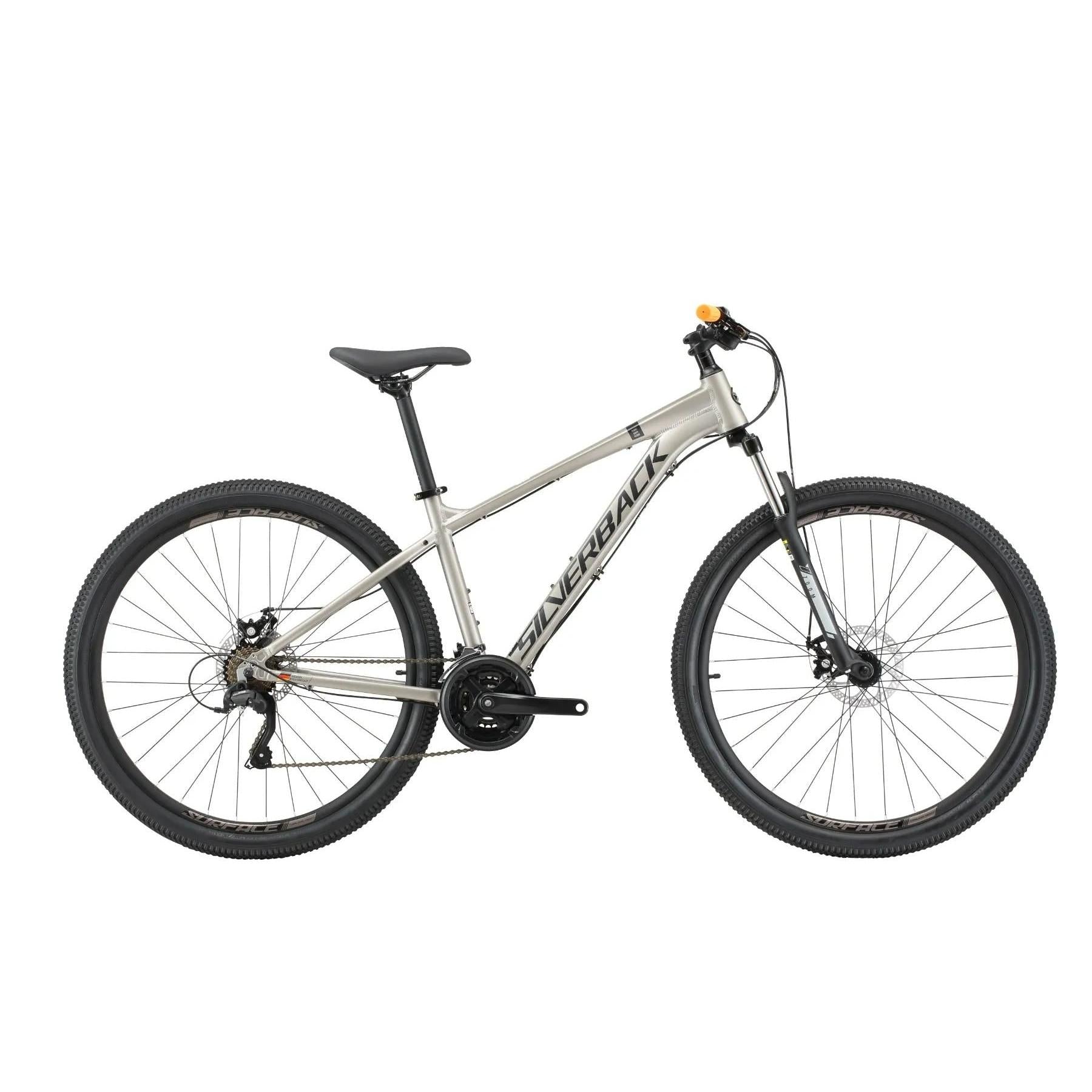Silverback Stride Delight Hardtail Mountain Bike 29'' Satin Grey Charcoal