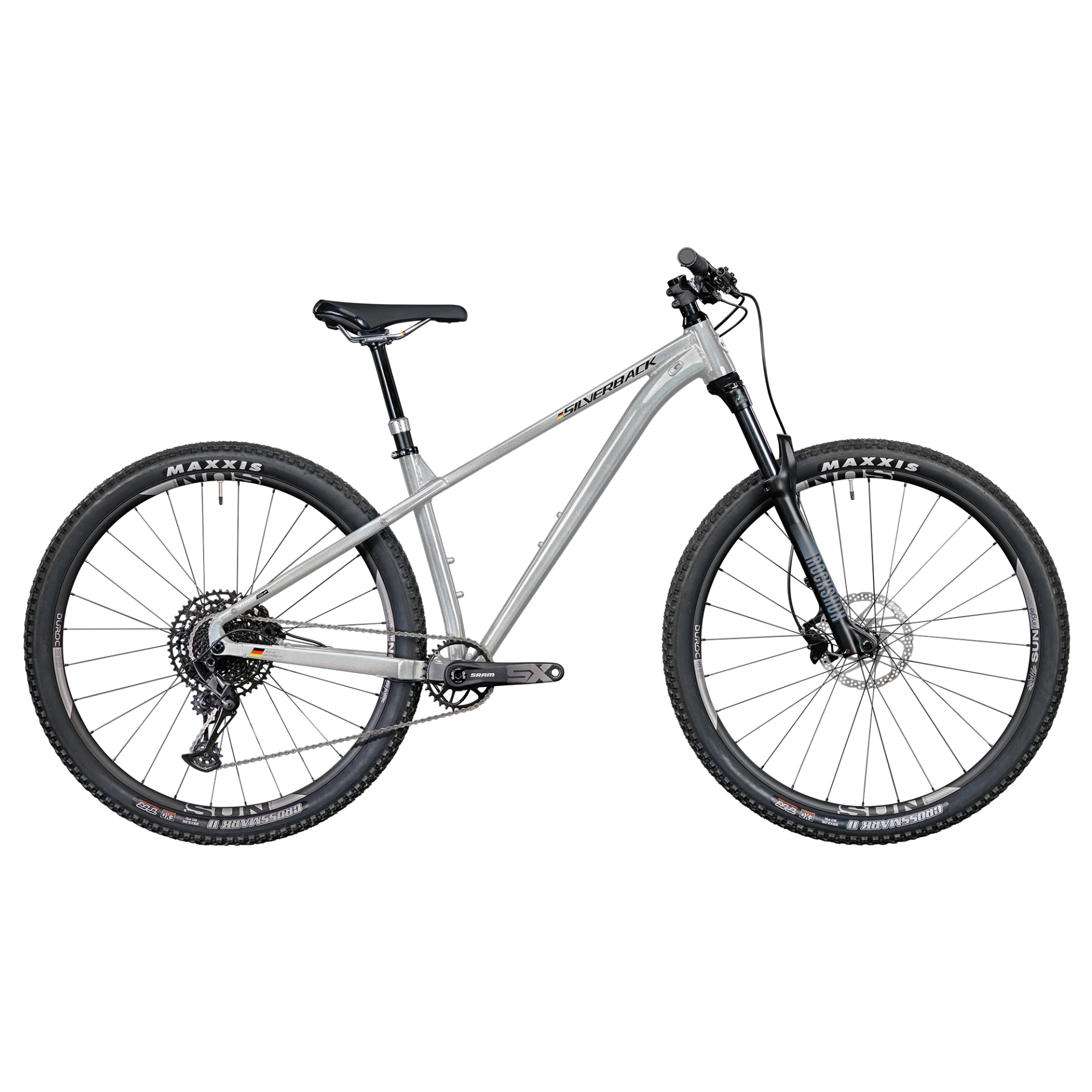 Silverback Slade Expert 29'' Hardtail Mountain Bike Rainbow Silver