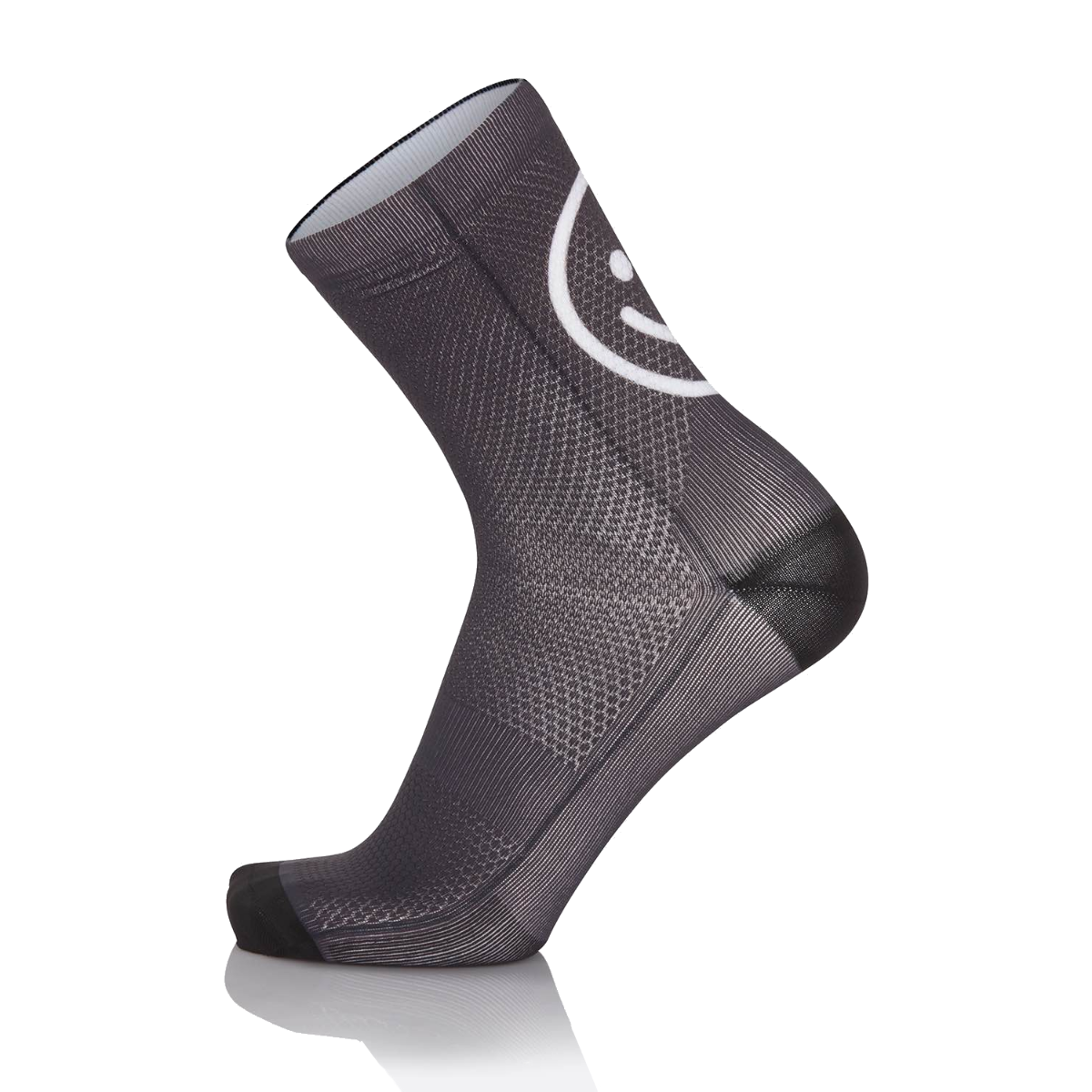 MB Wear Fun Smile Black Socks