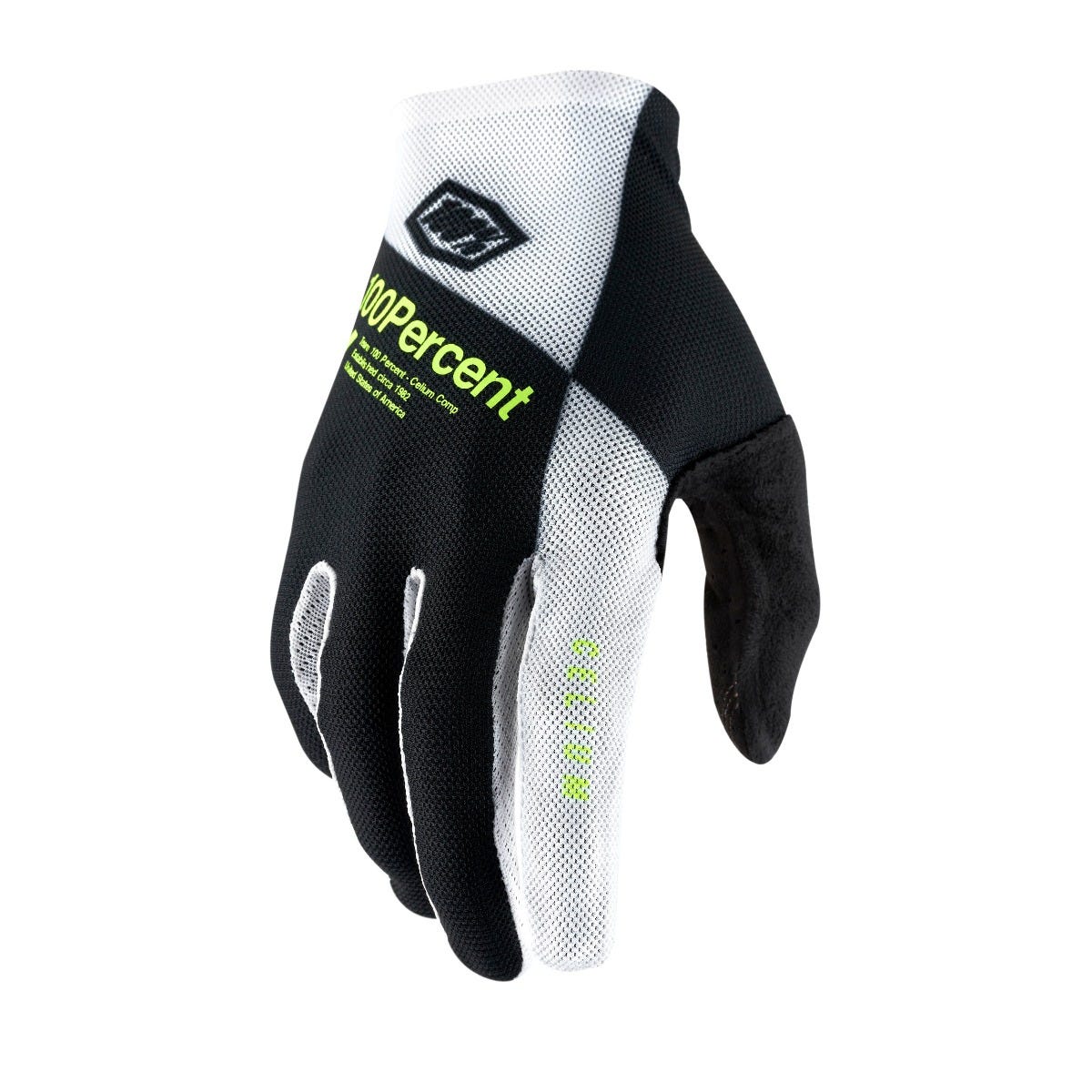100% Celium Black/White/Fluo Yellow