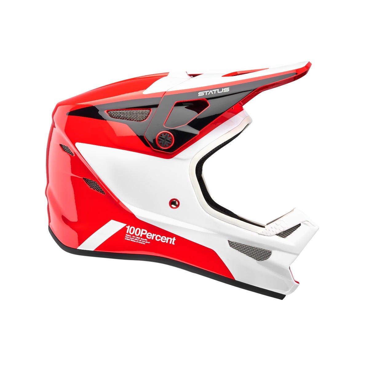 100% Status Full Face Helmet Hellfire