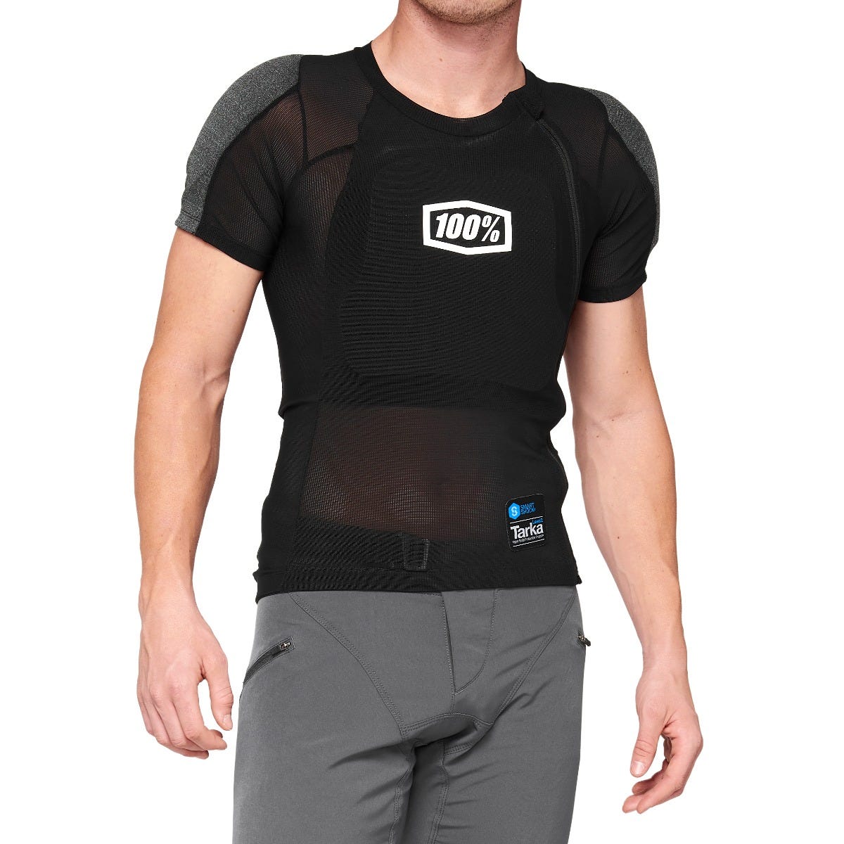 100% Tarka Short Sleeve Body Armour Black