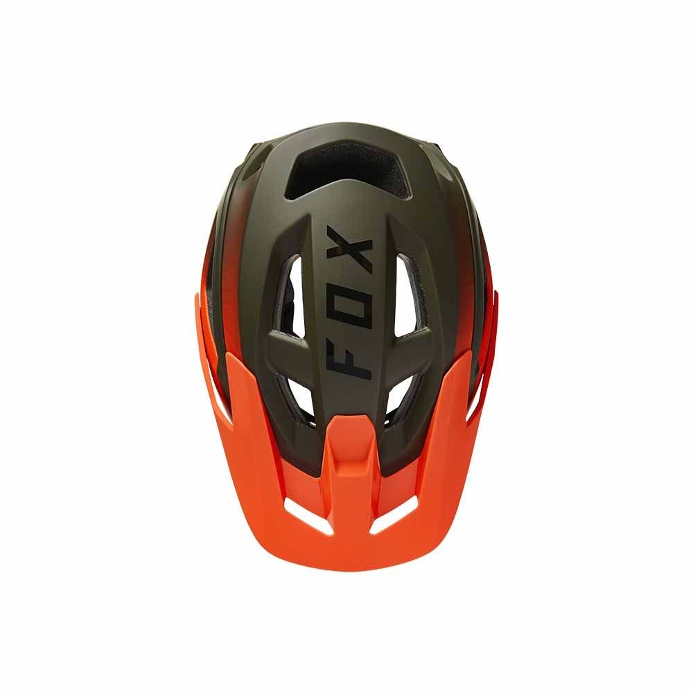 FOX Speedframe Pro Helmet Olive Green Fade