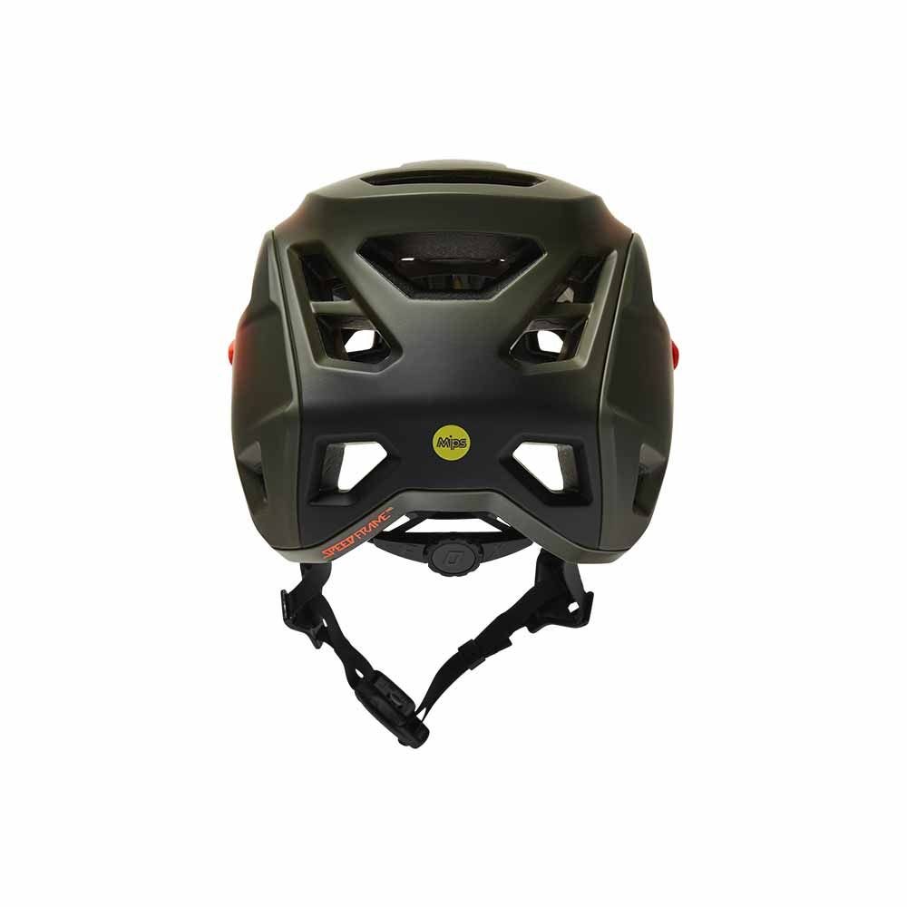FOX Speedframe Pro Helmet Olive Green Fade