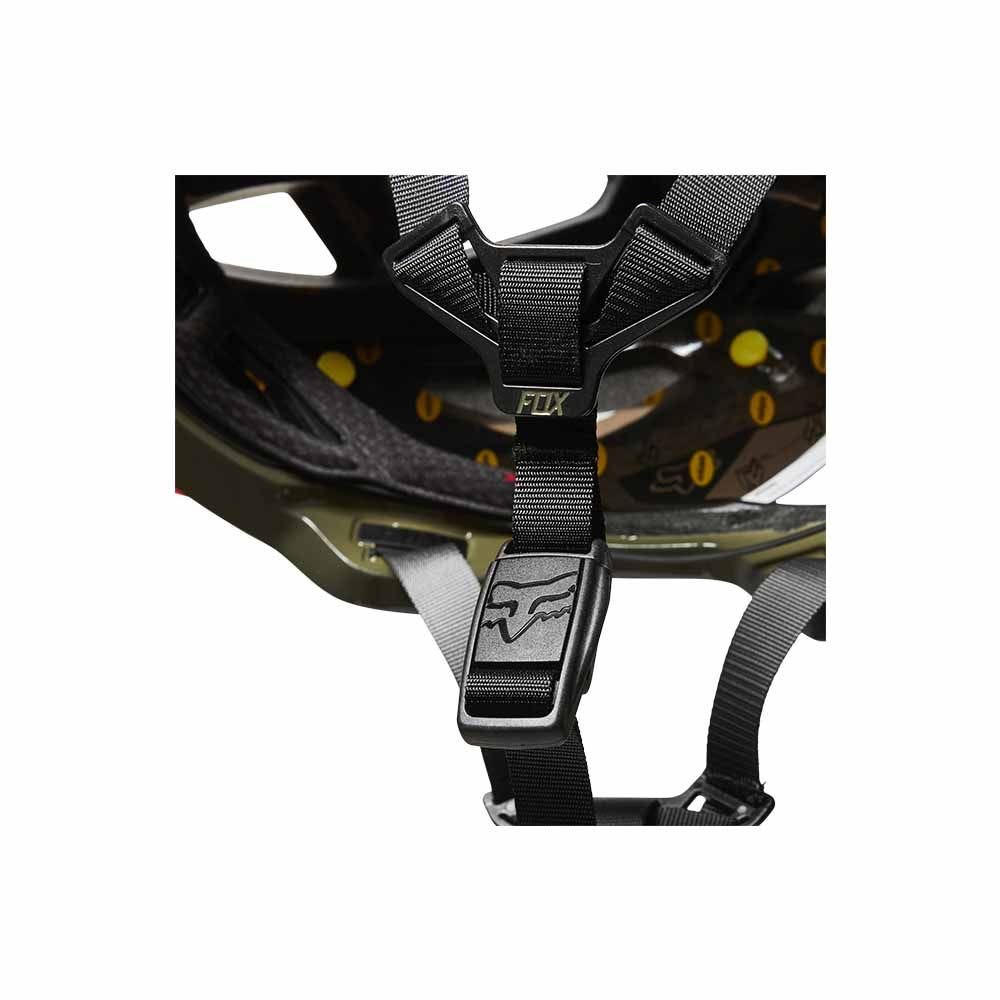 FOX Speedframe Pro Helmet Olive Green Fade