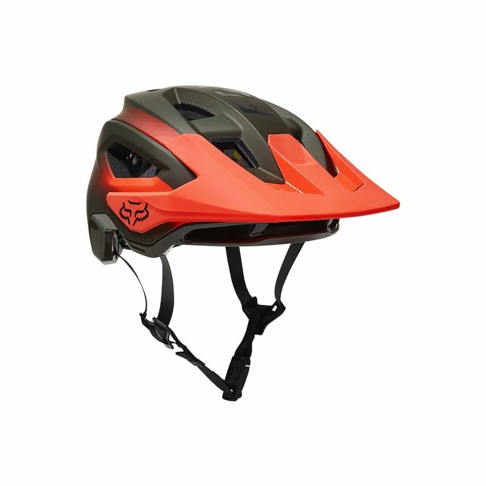 FOX Speedframe Pro Helmet Olive Green Fade