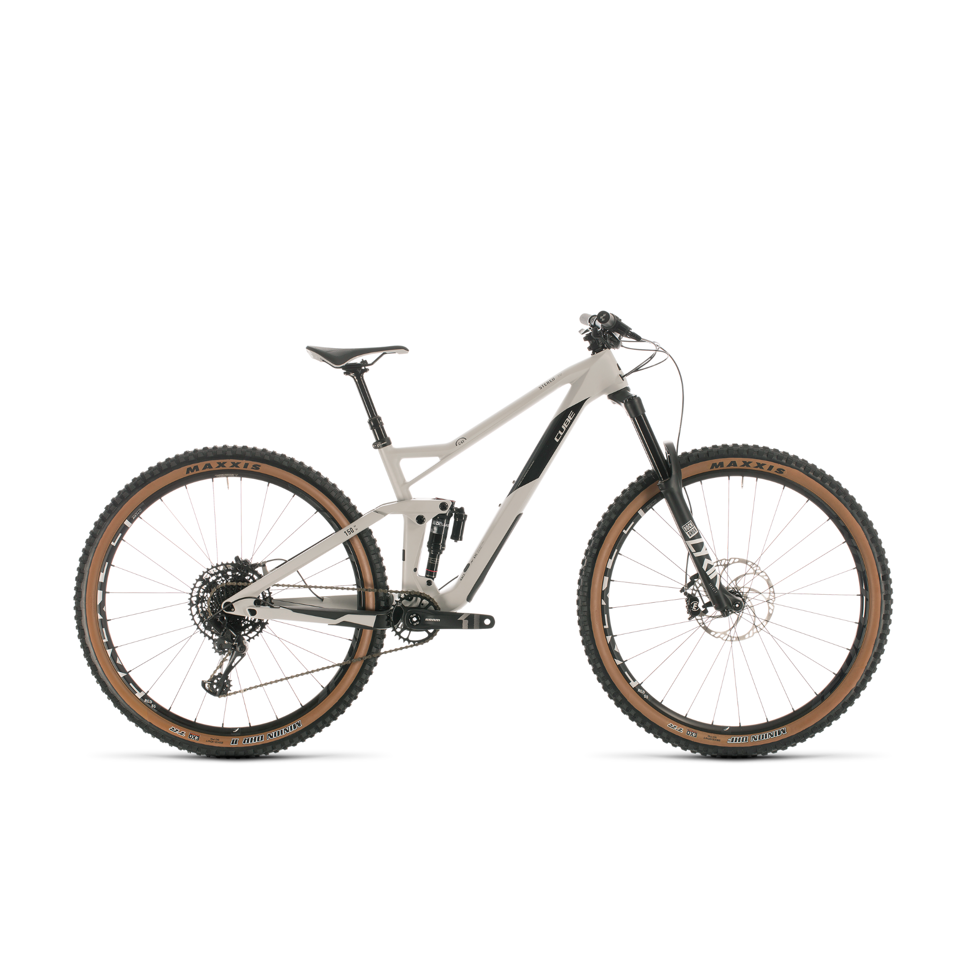 Cube Stereo 150 C62 Race 29 Mountain Bike Grey/Carbon