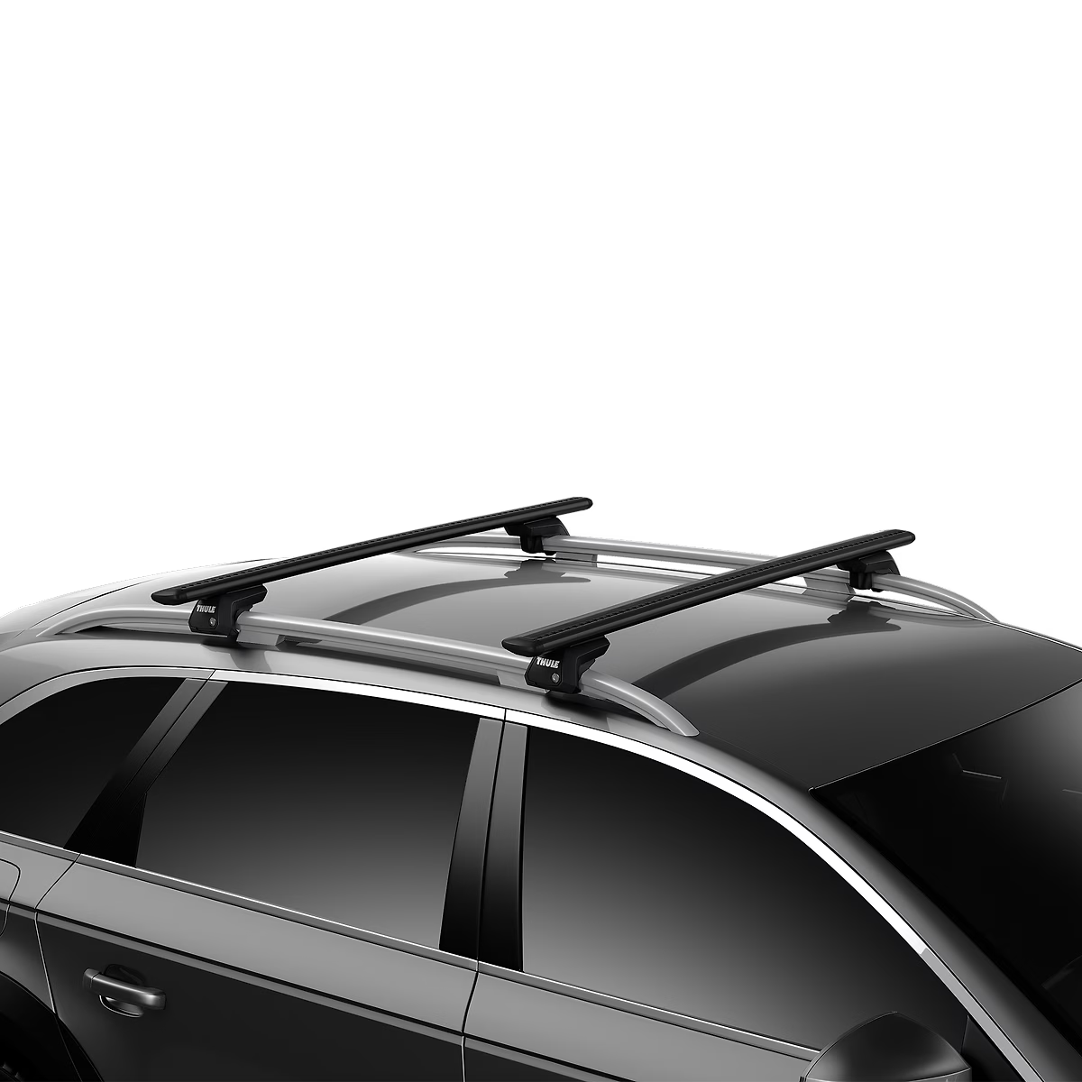 Thule Wingbar Evo Roof Bar 127cm Black 2-Pack