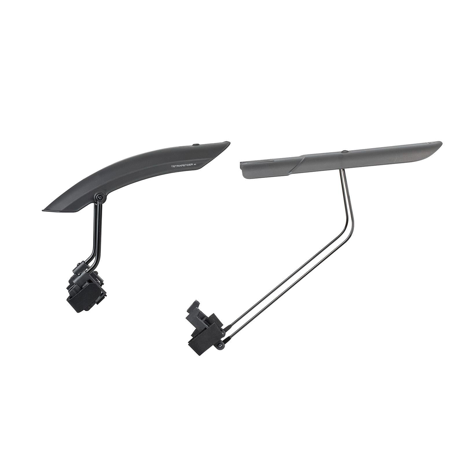 Topeak Tetrafender M1 Front & M2 Rear MTB Mudguard Set